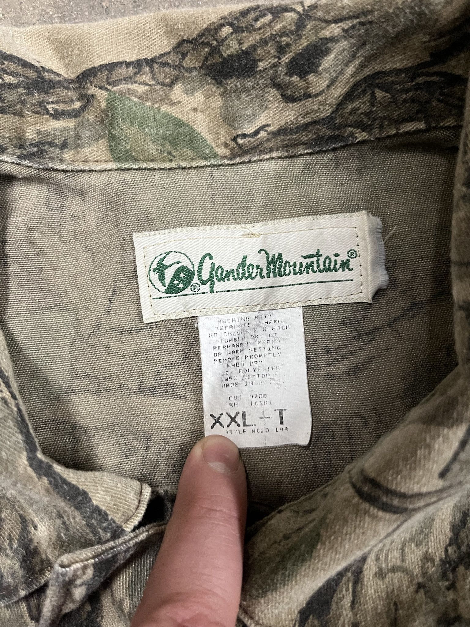 Carhartt Vintage 1990s Gander Mountain Realtree Camo Coverall Suit Size XXL Size US XXL / EU 58 / 5 - 4 Thumbnail