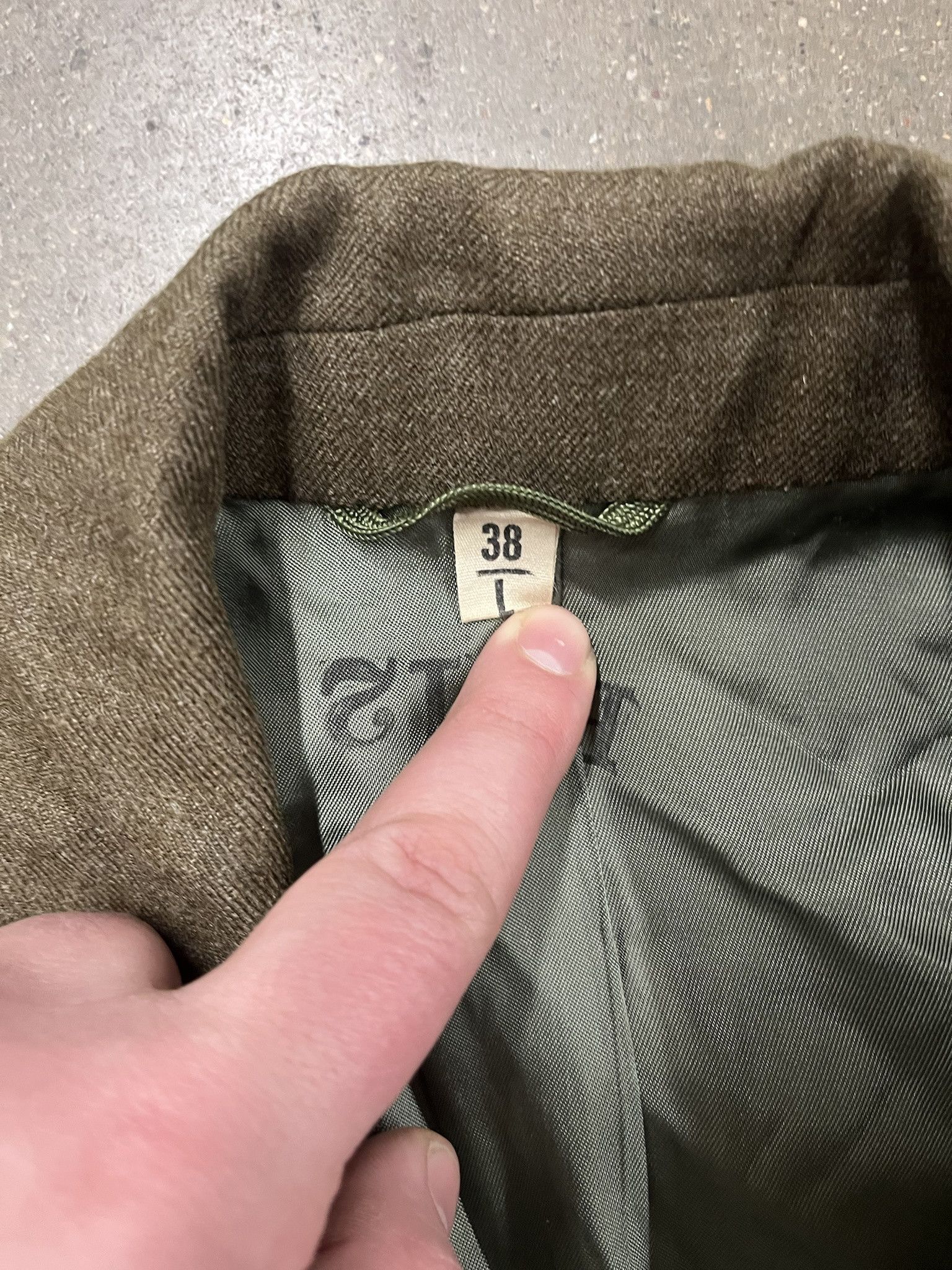 Vintage Vintage 1950s Military Ike Jacket Size 38 Size US S / EU 44-46 / 1 - 2 Thumbnail