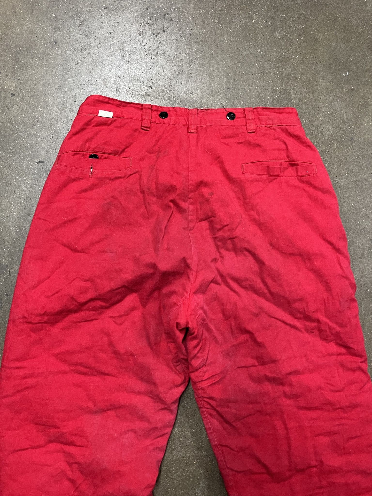 Carhartt Vintage 1950s Red Quilted Cold Weather Pants Size 35 Size US 35 - 6 Thumbnail