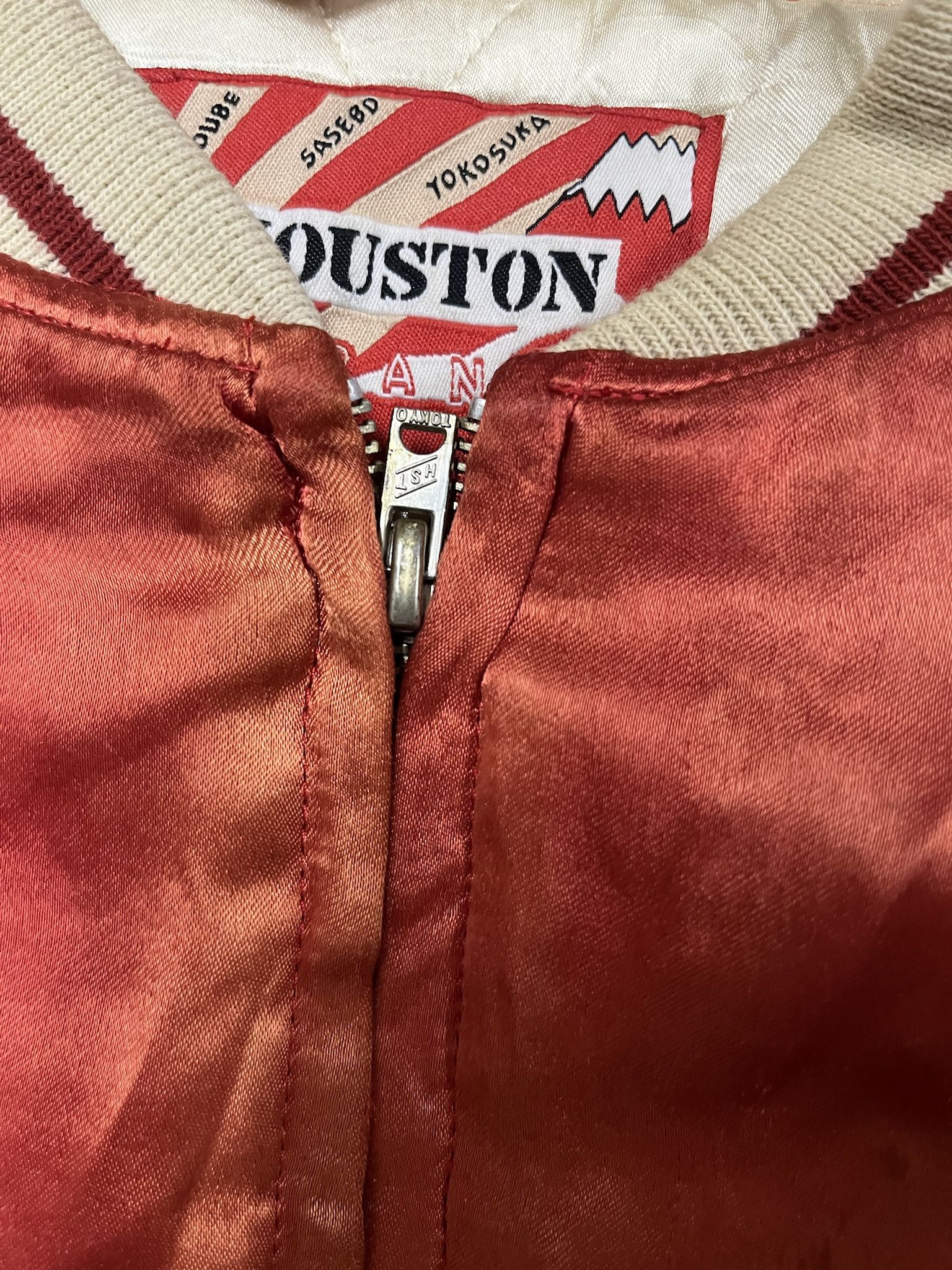 Vintage Vintage 90s Japanese Souvenir Jacket Snake Skull Embroidered Distressed Jackett Size M Size US M / EU 48-50 / 2 - 4 Thumbnail