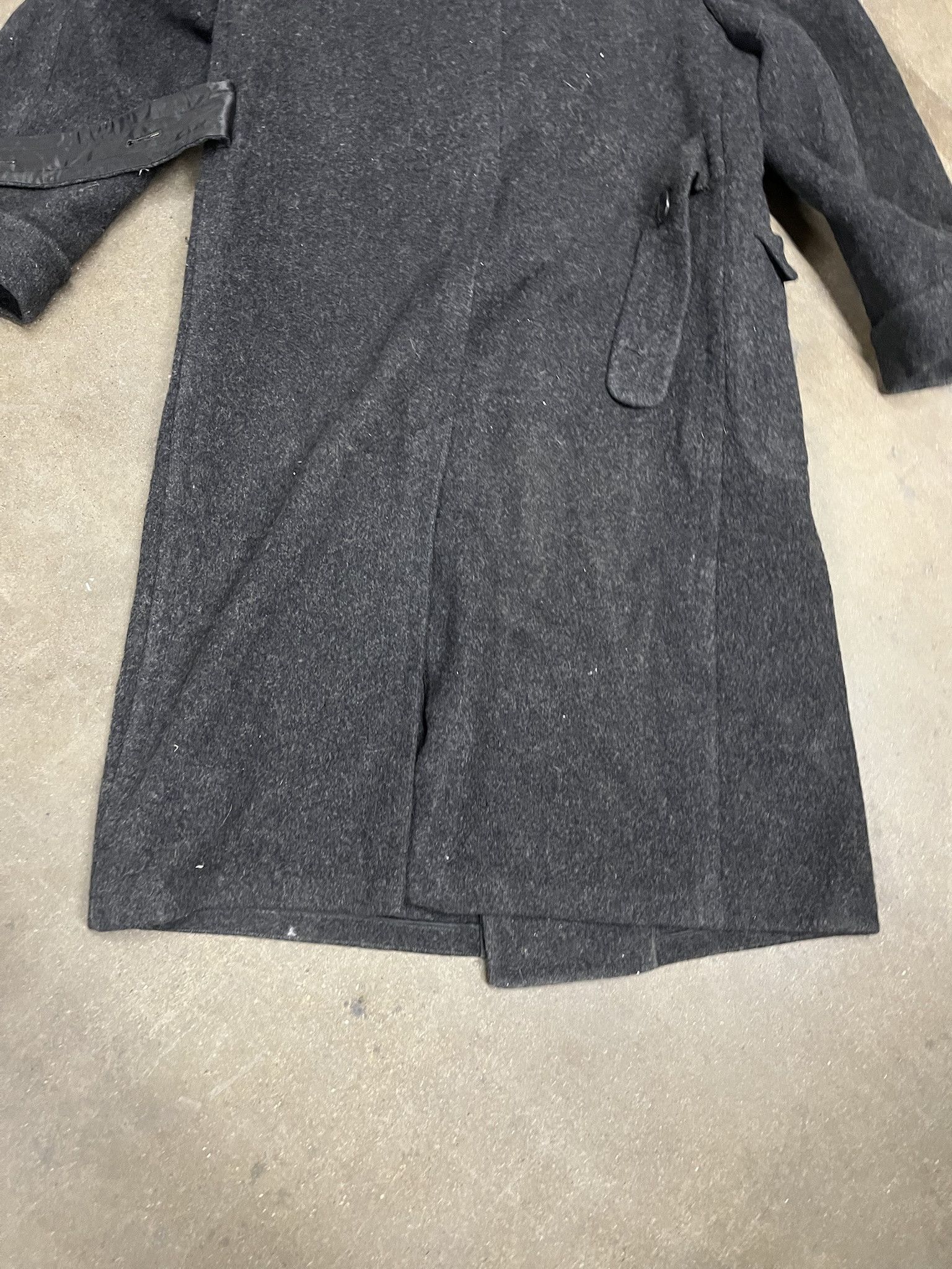 Vintage Vintaeg 1970s Wool Heavy Thick Double Breasted Overcoat Size M Size US M / EU 48-50 / 2 - 6 Thumbnail
