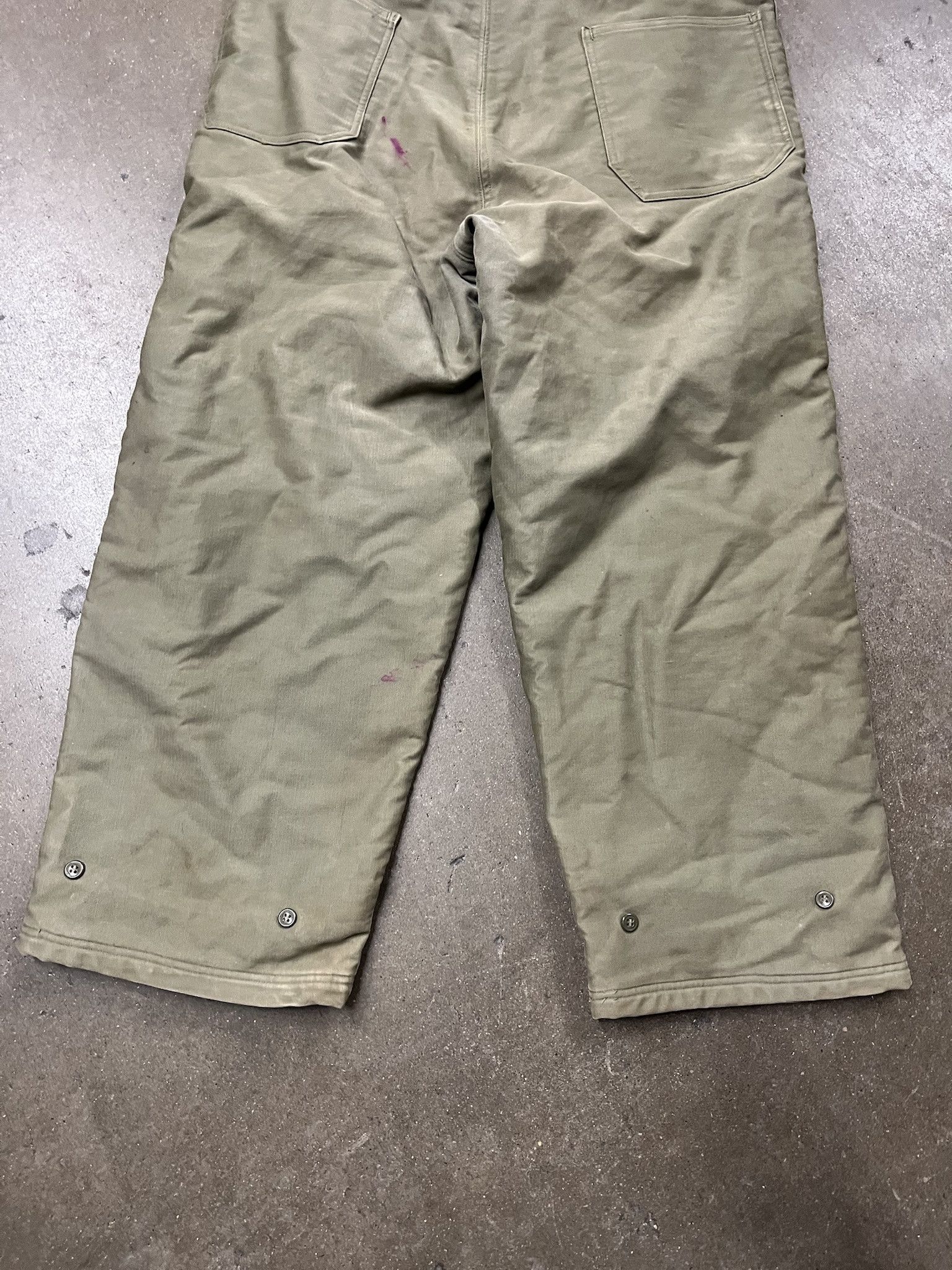 Vintage Vintage USN WW2 Navy Deck Pant Overalls Size Small Size US S / EU 44-46 / 1 - 8 Thumbnail