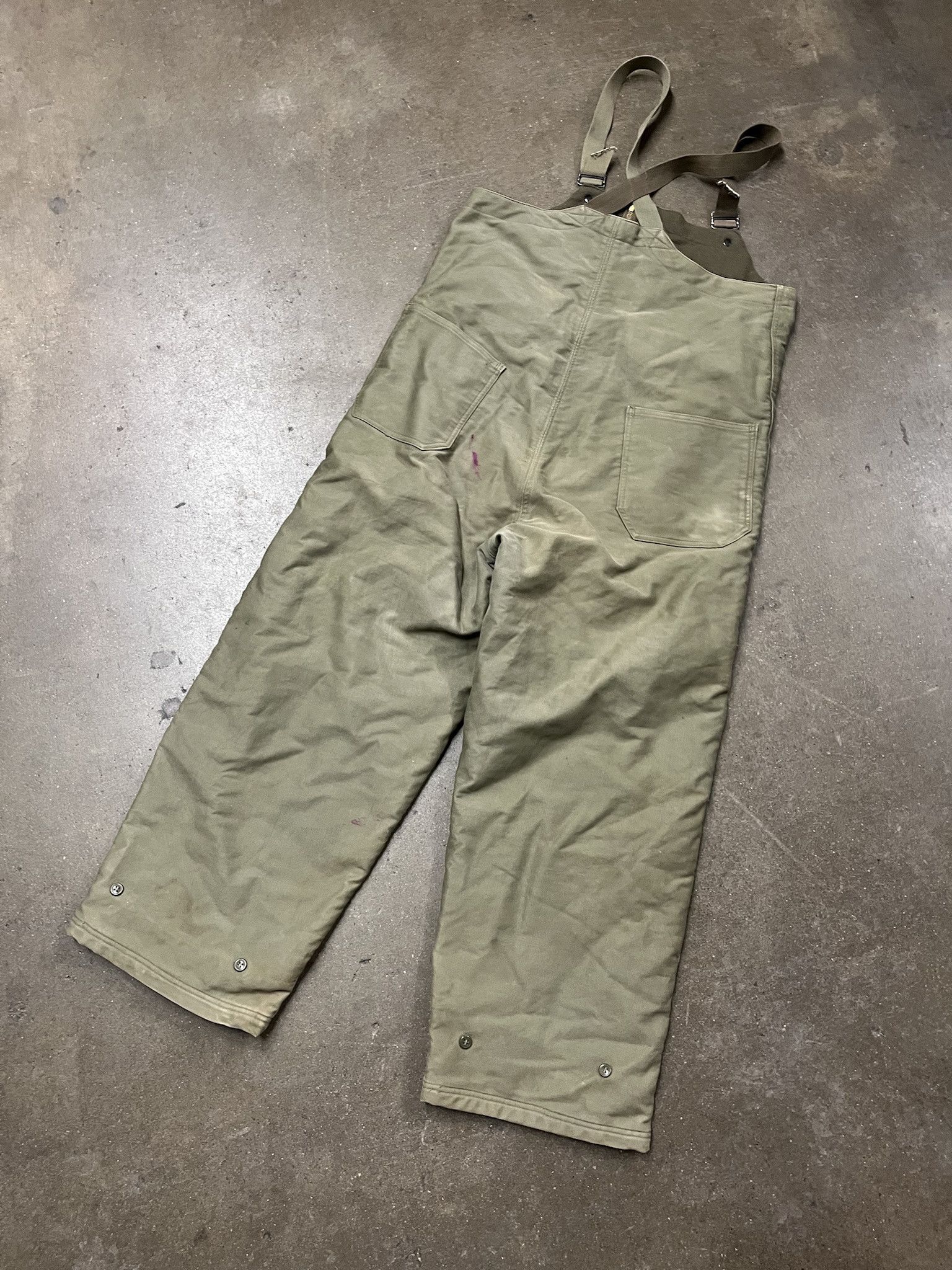 Vintage Vintage USN WW2 Navy Deck Pant Overalls Size Small Size US S / EU 44-46 / 1 - 6 Thumbnail