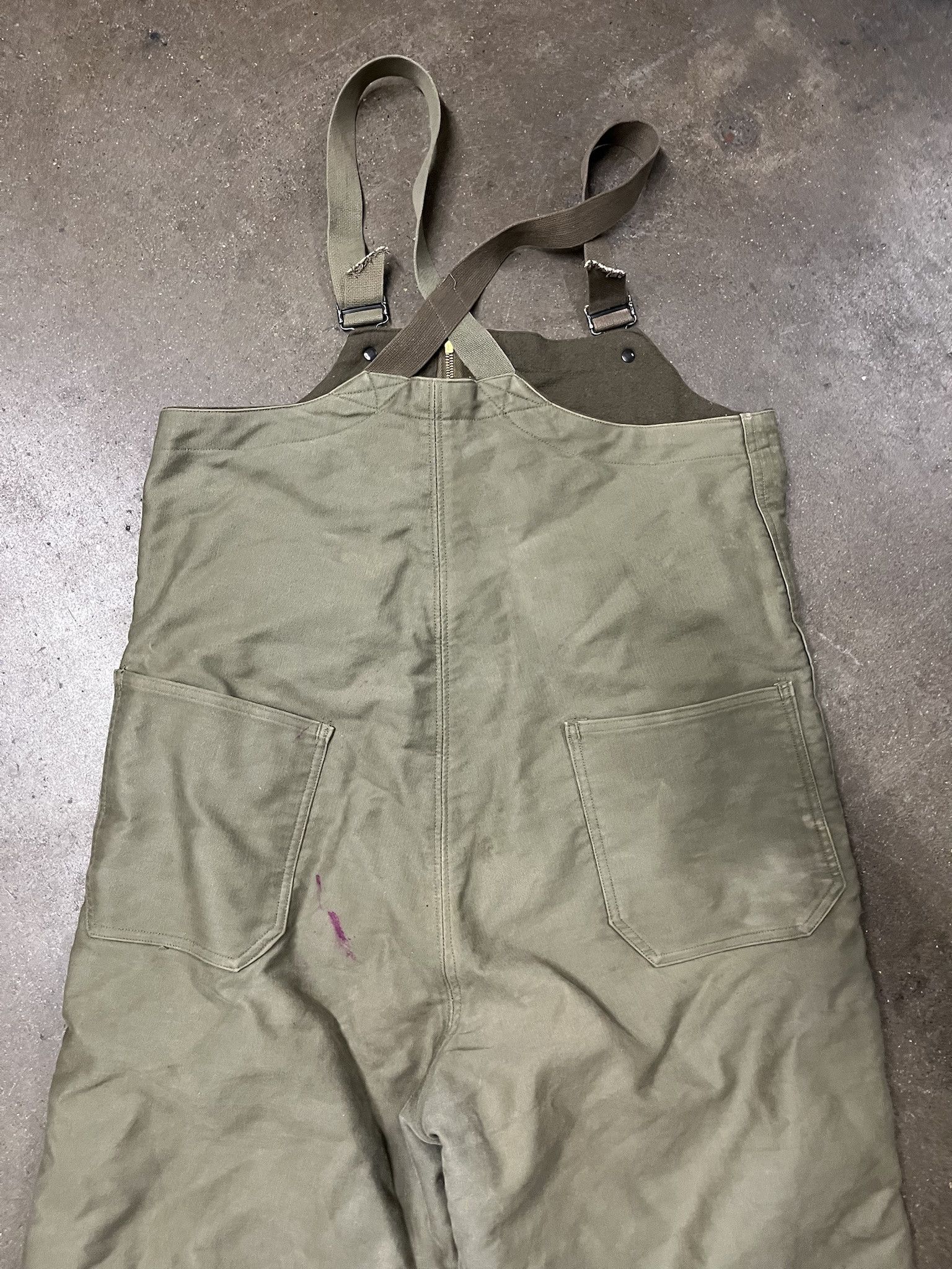 Vintage Vintage USN WW2 Navy Deck Pant Overalls Size Small Size US S / EU 44-46 / 1 - 7 Thumbnail