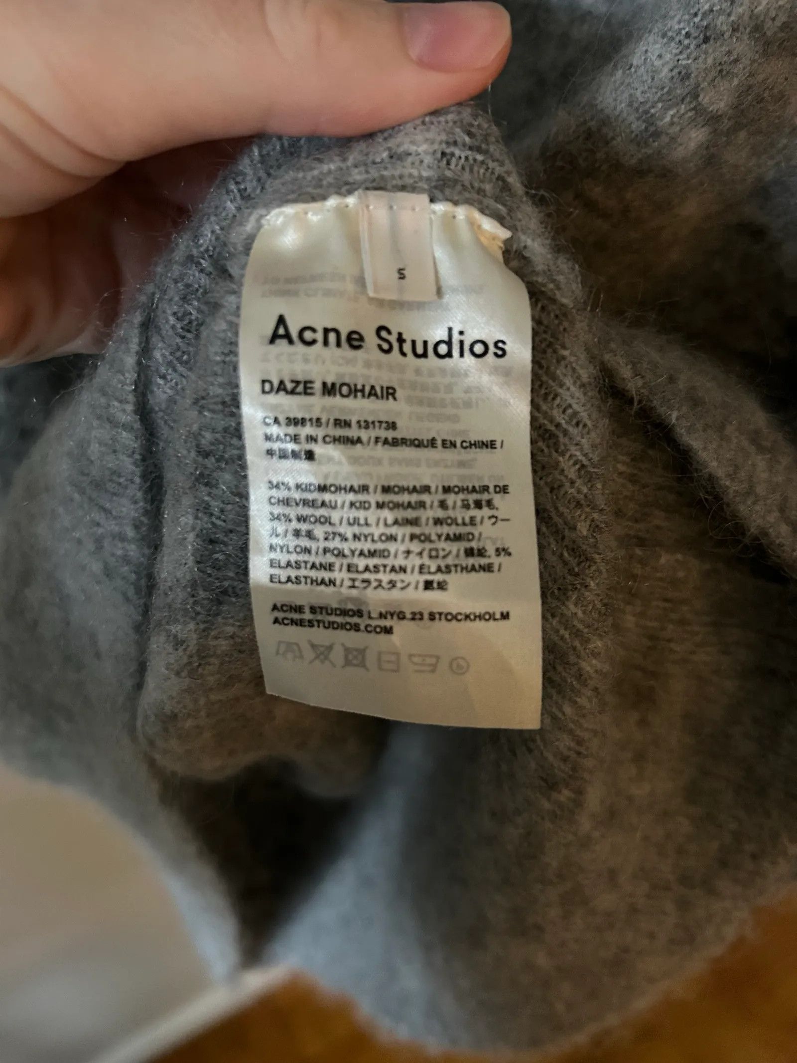Acne Studios Acne Studios Daze mohair Sweater Size S / US 4 / IT 40 - 5 Thumbnail