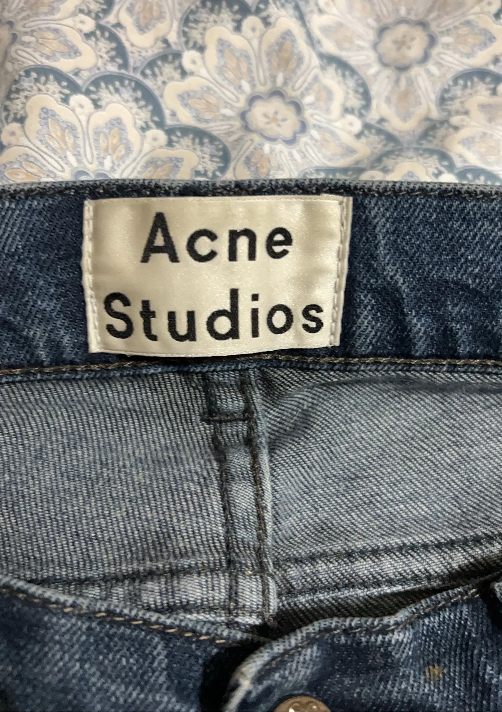 Acne Studios Acne Studios Ace Oreo Jeans Size US 31 - 3 Thumbnail