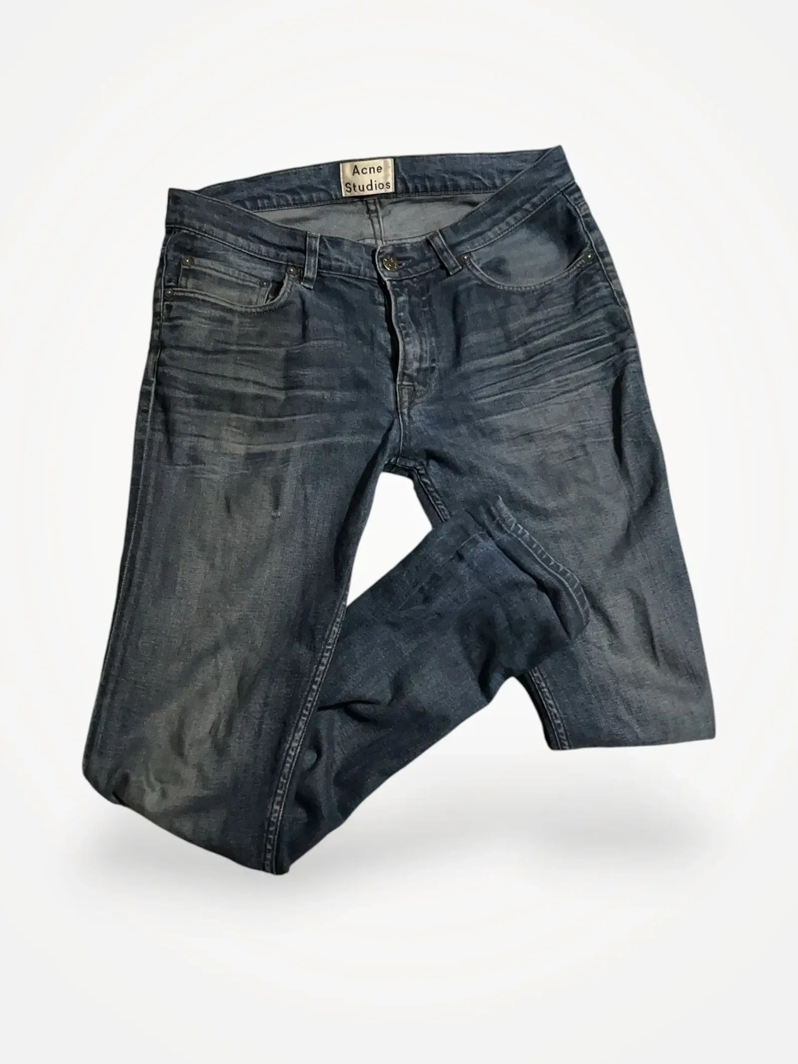 Acne Studios Acne Studios Ace Oreo Jeans Size US 31 - 2 Thumbnail