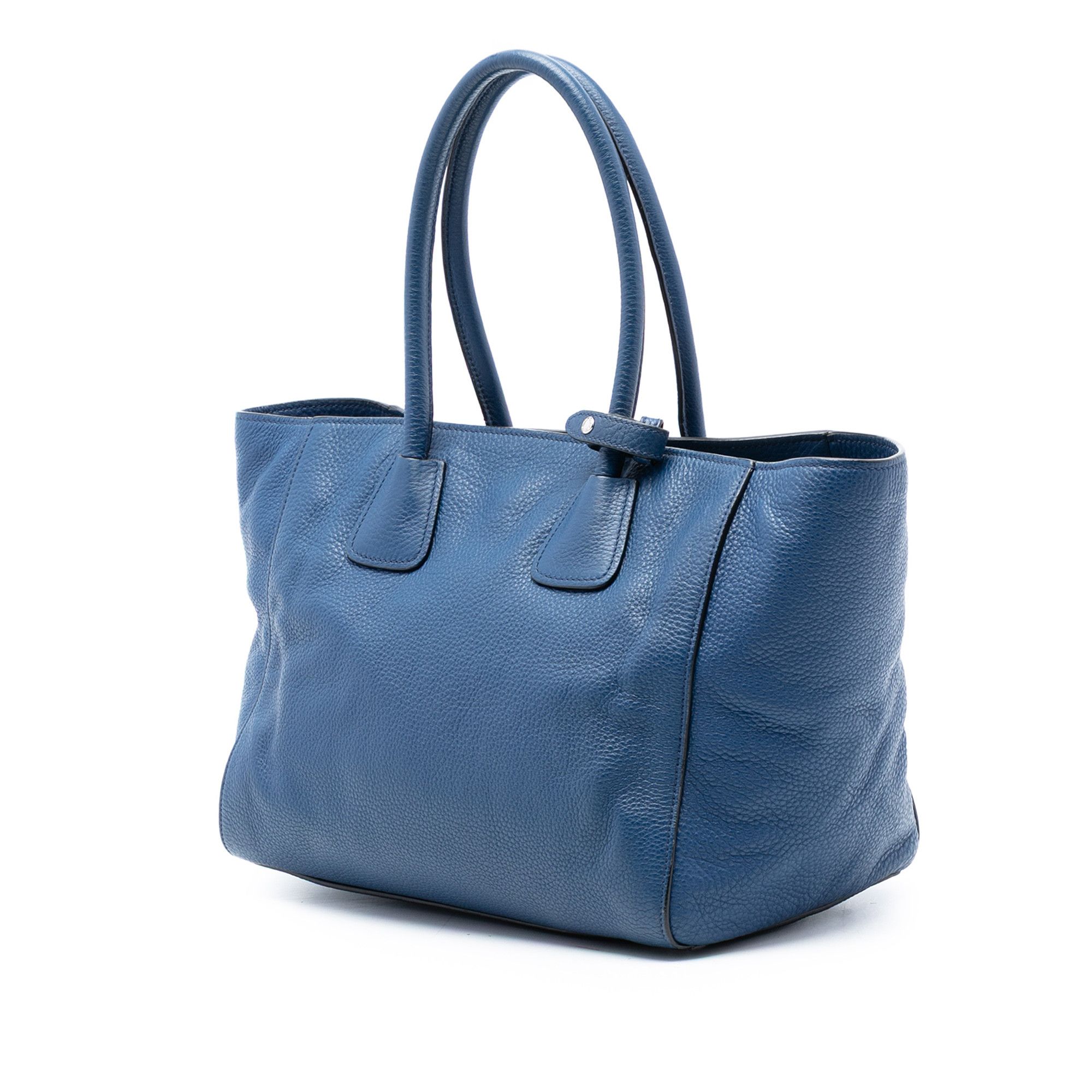 Prada Prada Vitello Daino Front Pocket Open Convertible Tote Size ONE SIZE - 2 Thumbnail