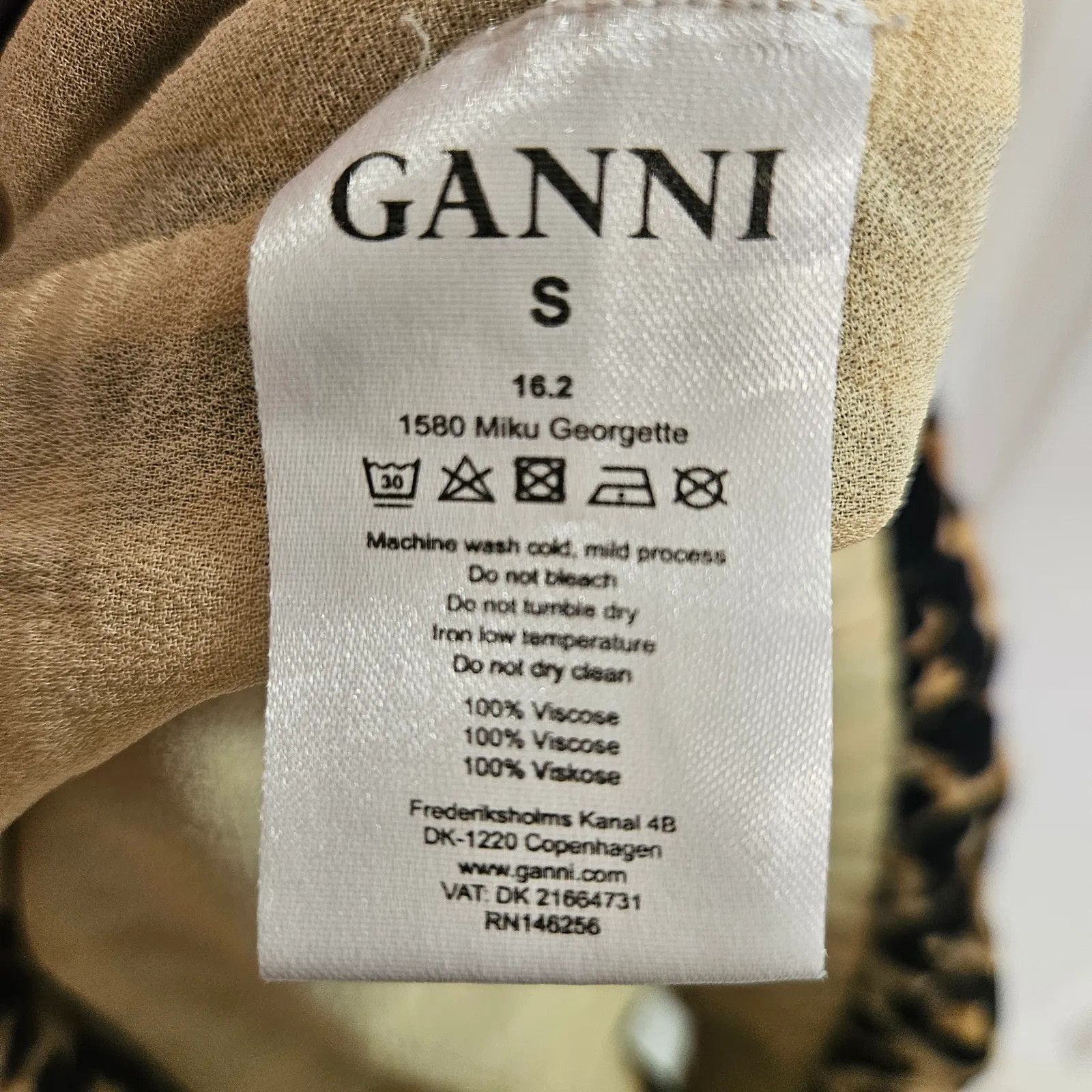 Ganni Ganni Miku Georgette Pants Size 27" / US 4 / IT 40 - 3 Thumbnail