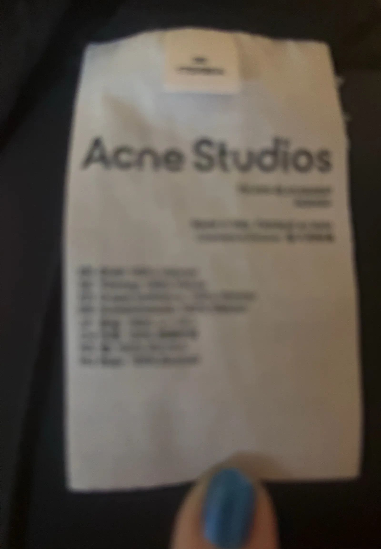 Acne Studios Acne Studios Blouse Size S / US 4 / IT 40 - 5 Thumbnail