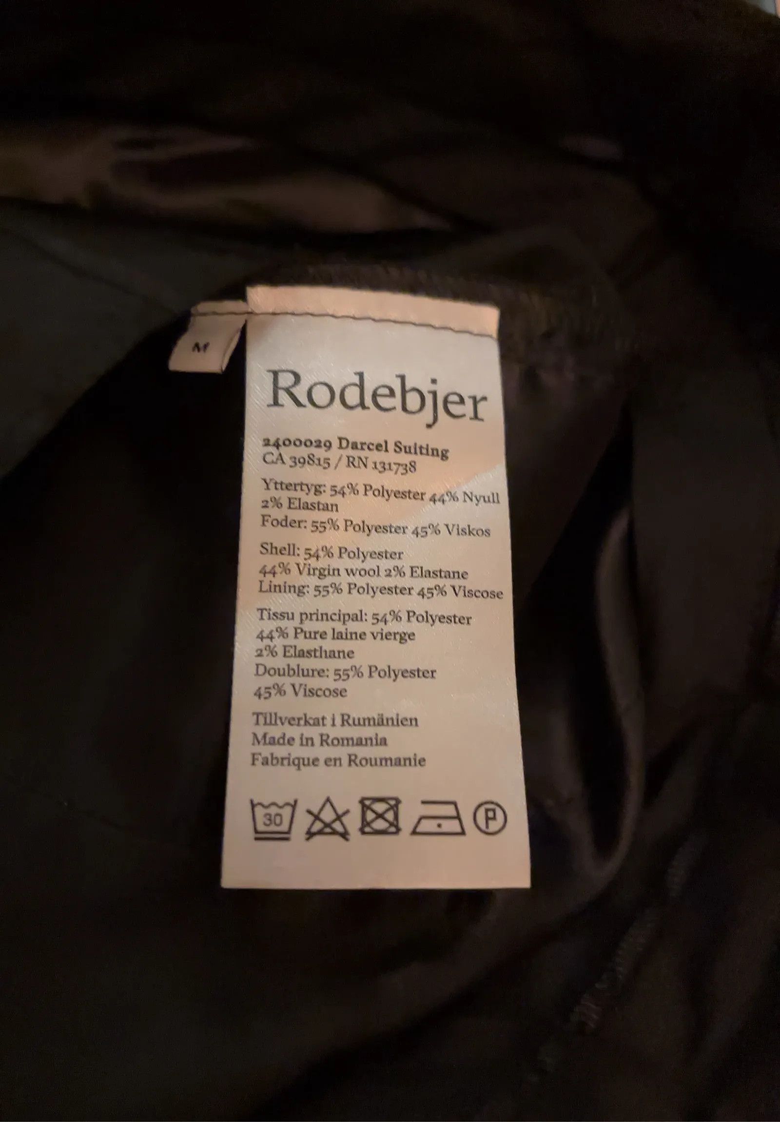 Rodebjer Rodebjer Kavaj Nina Byxor Darcel Blazer Size M / US 6-8 / IT 42-44 - 5 Thumbnail