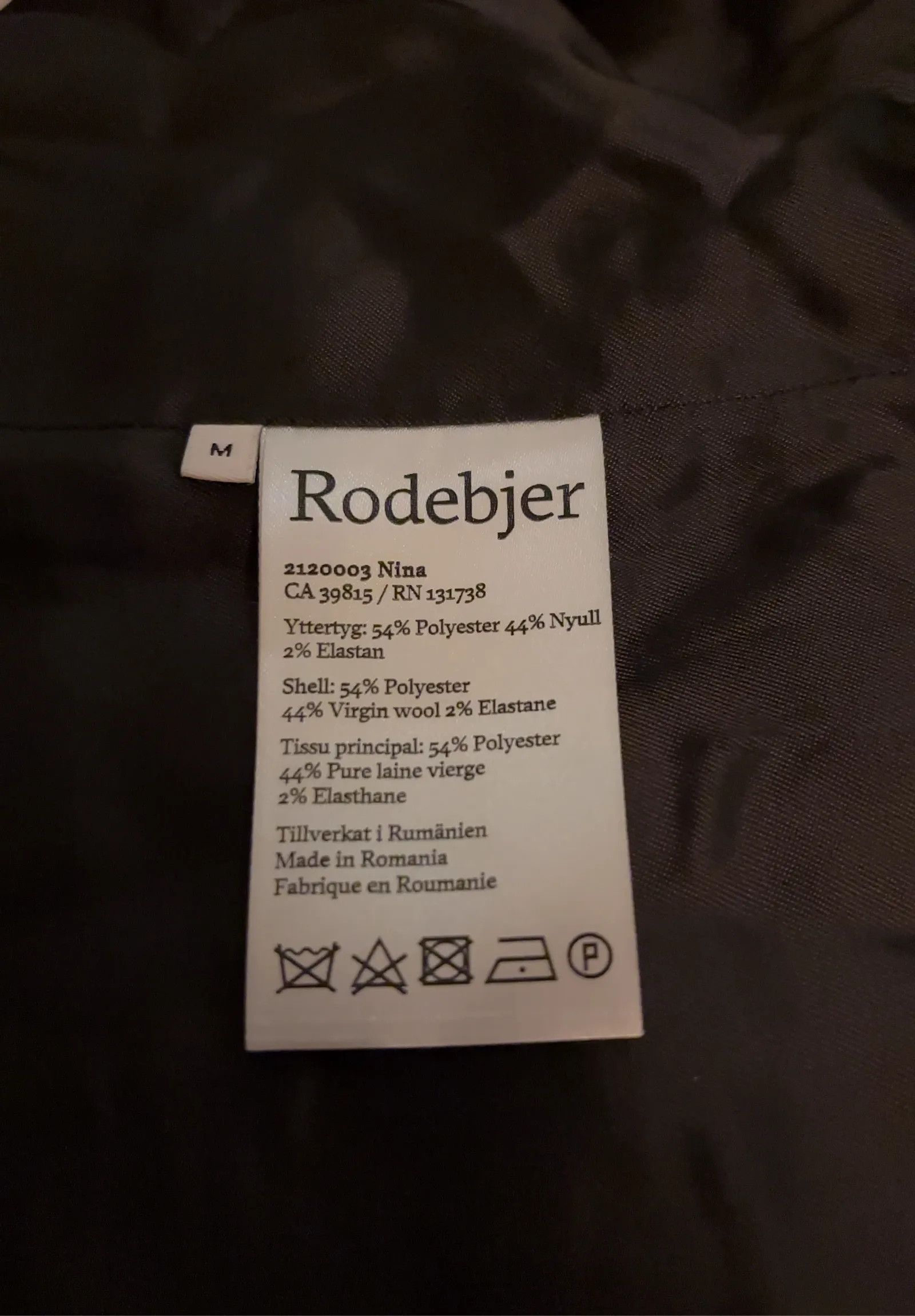 Rodebjer Rodebjer Kavaj Nina Byxor Darcel Blazer Size M / US 6-8 / IT 42-44 - 6 Thumbnail