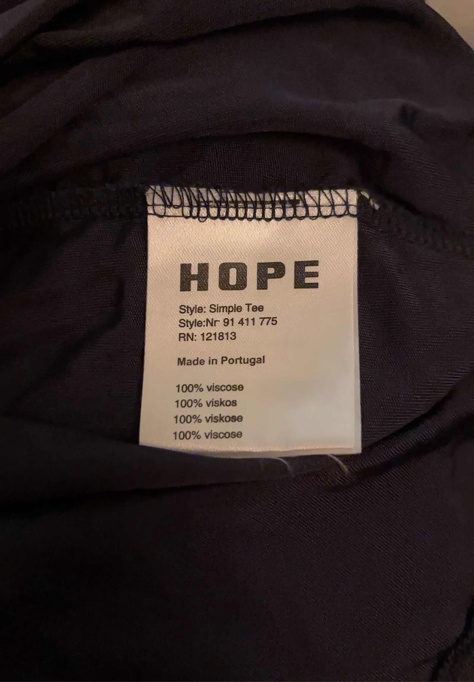 Hope Hope Simple Tee Blouse Size S / US 4 / IT 40 - 3 Thumbnail