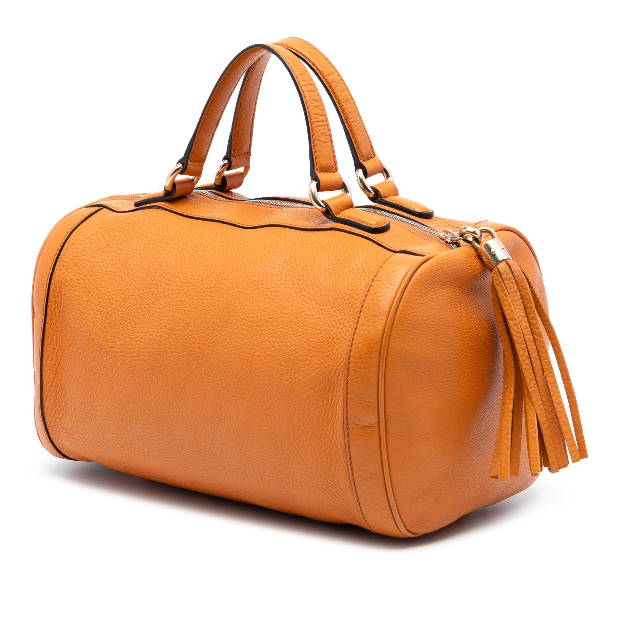 Gucci Gucci Medium Pebbled Calfskin Soho Boston Bag Size ONE SIZE - 2 Thumbnail