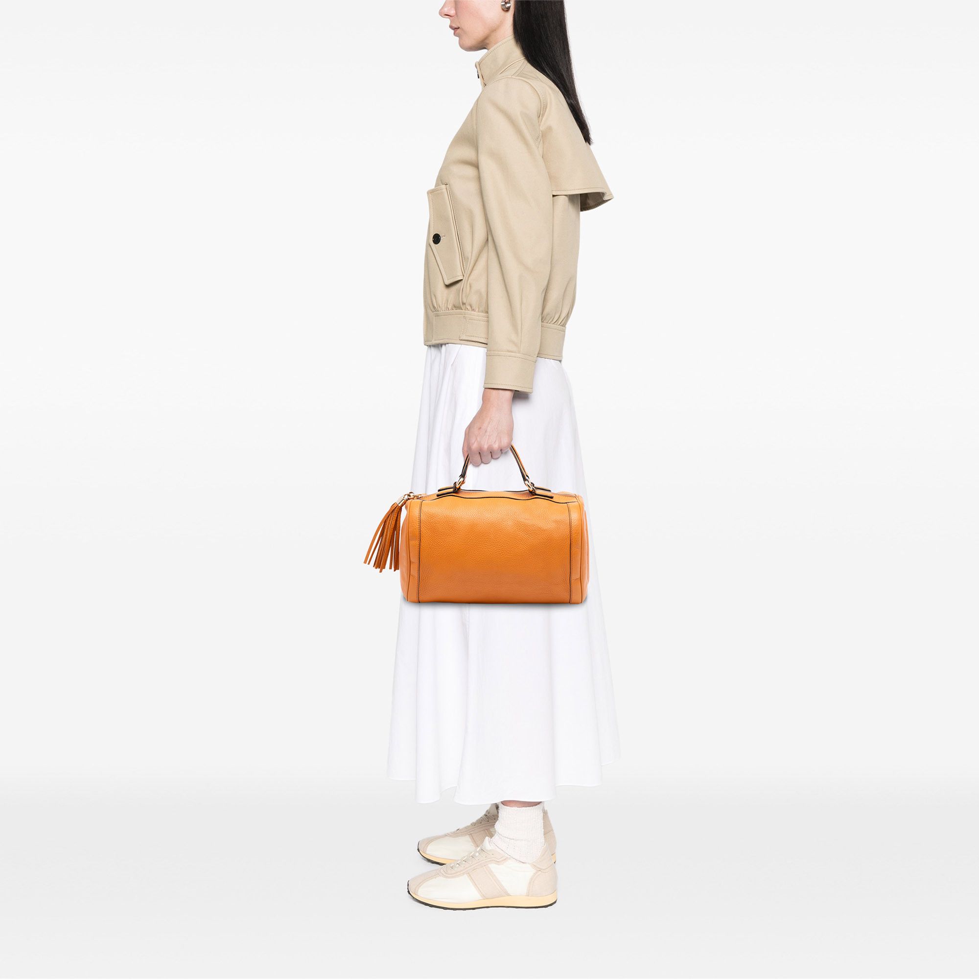 Gucci Gucci Medium Pebbled Calfskin Soho Boston Bag Size ONE SIZE - 7 Thumbnail