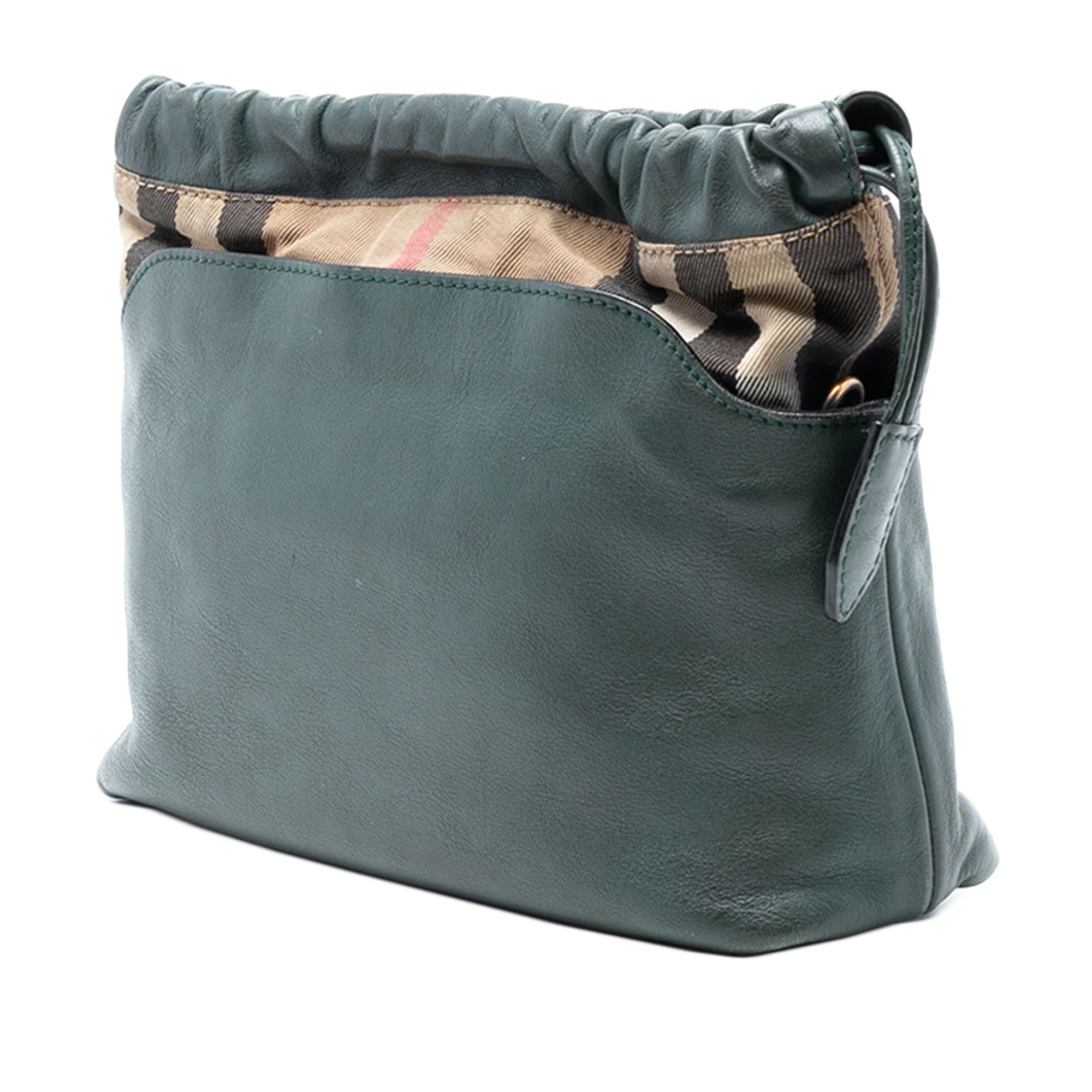 Burberry Burberry House Check Canvas and Calfskin Little Crush Crossbody Size ONE SIZE - 2 Thumbnail