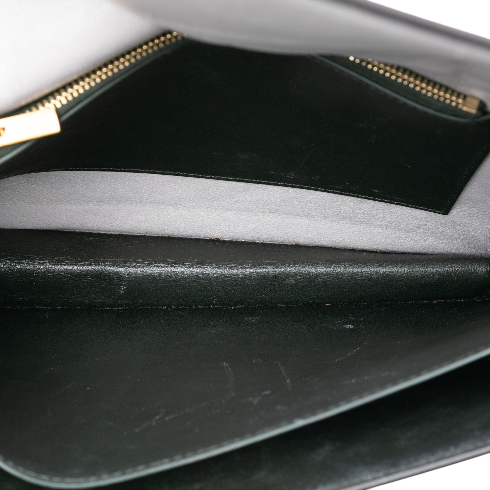 Celine Celine Tricolor Leather and Suede Pocket Envelope Wallet on Chain Size ONE SIZE - 4 Thumbnail