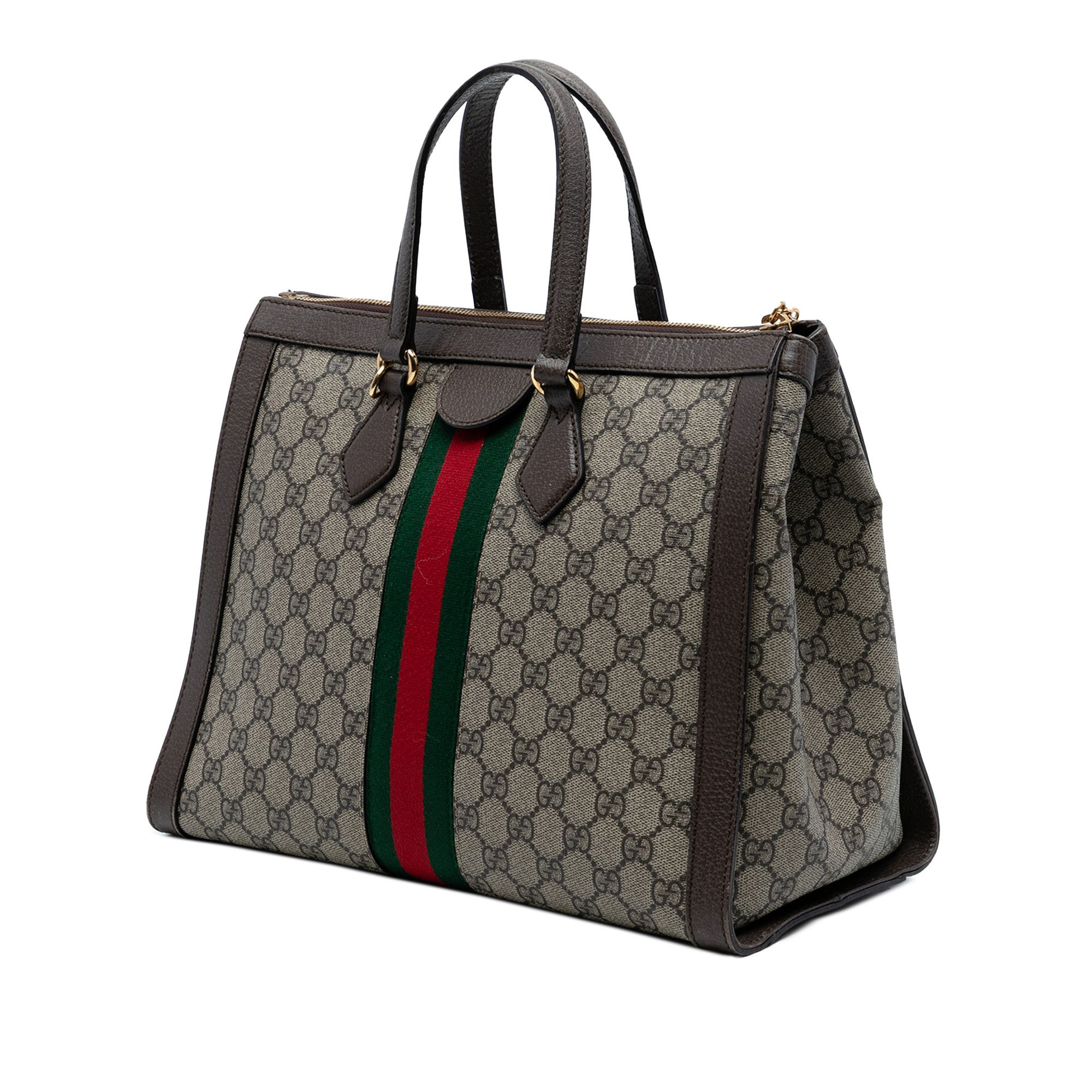 Gucci Gucci GG Supreme Ophidia Satchel Size ONE SIZE - 2 Thumbnail