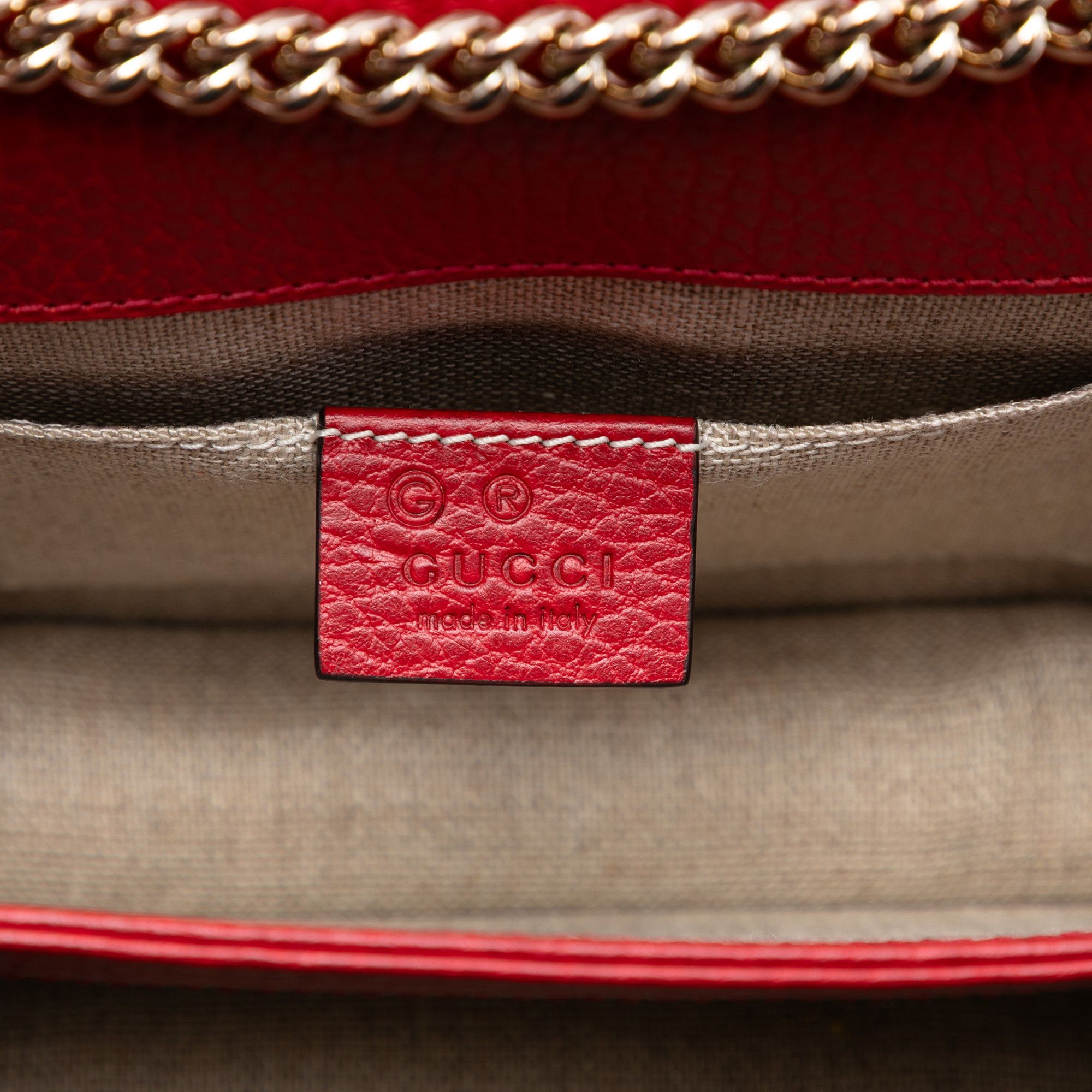 Gucci Gucci Small Dollar Calfskin Interlocking G Crossbody Size ONE SIZE - 5 Thumbnail