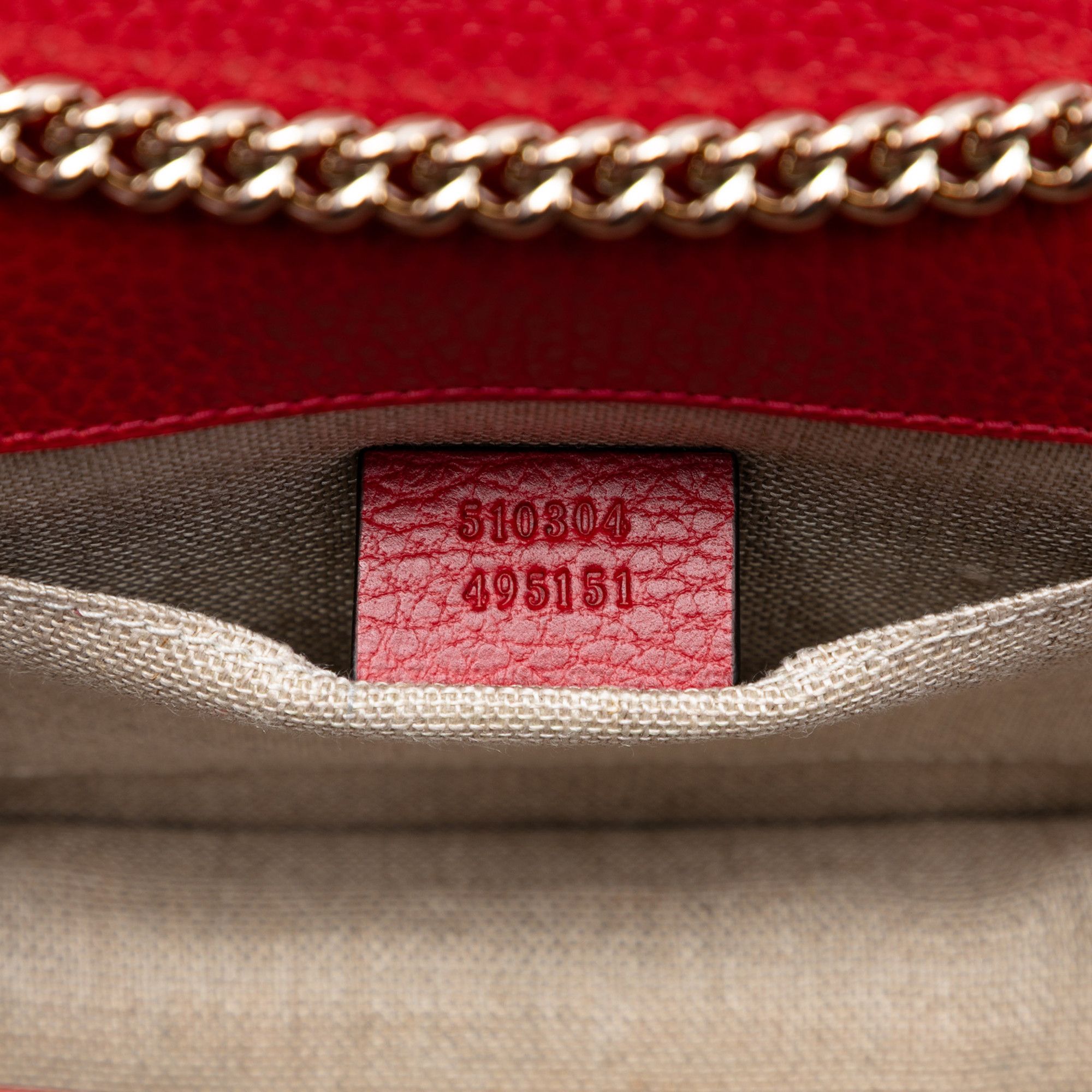 Gucci Gucci Small Dollar Calfskin Interlocking G Crossbody Size ONE SIZE - 6 Thumbnail
