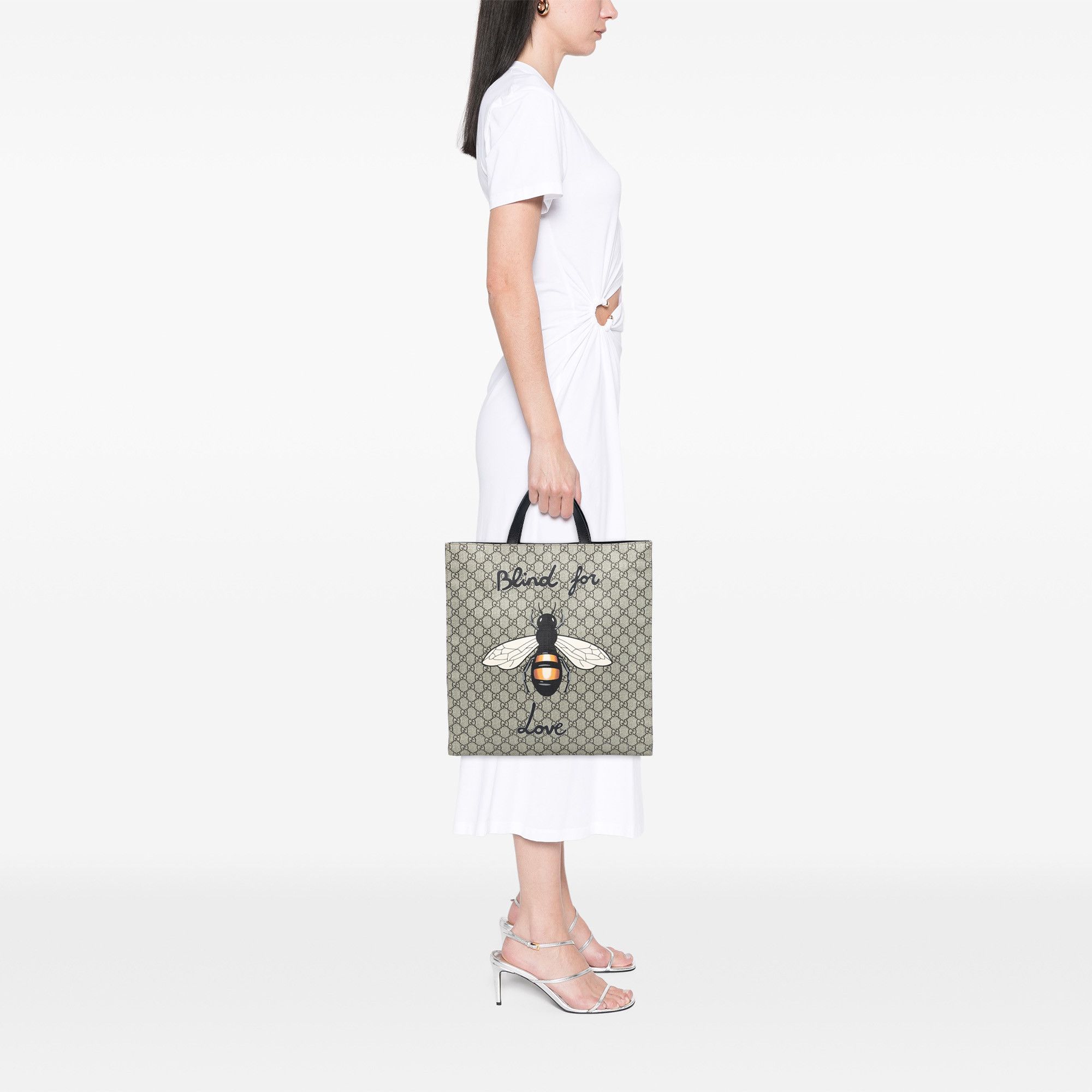 Gucci Gucci GG Supreme Blind For Love Satchel Size ONE SIZE - 7 Thumbnail