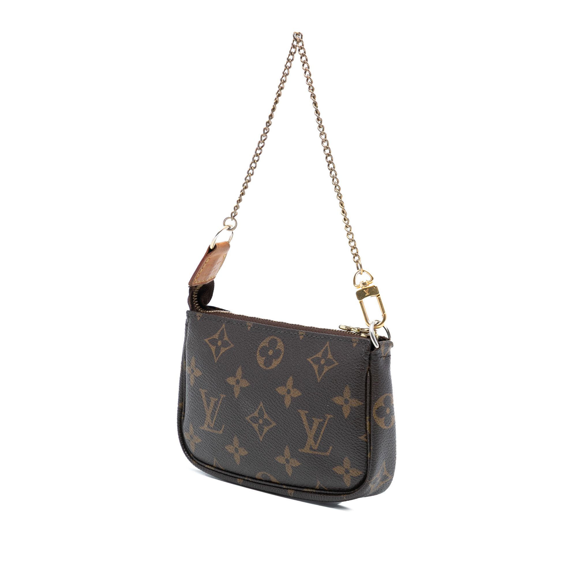 Louis Vuitton Louis Vuitton Monogram Mini Pochette Accessoires Size ONE SIZE - 2 Thumbnail