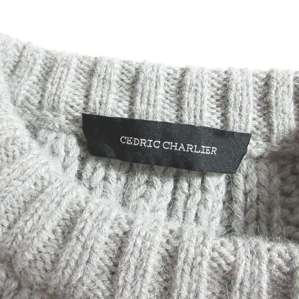 Other Other Cedric Charlier Alpaca Knit Sweater Plant-based Tops EPK900A0912 DUTY FREE for USA Size ONE SIZE - 4 Thumbnail