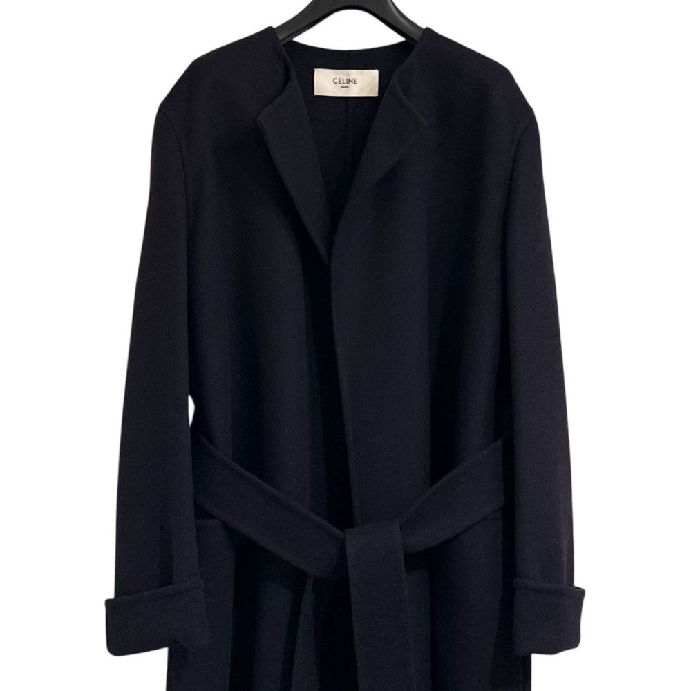 Celine Celine CELINE Pure Cashmere Coat Plant-based Outerwear 2M6816700 DUTY FREE for USA Size ONE SIZE - 5 Thumbnail