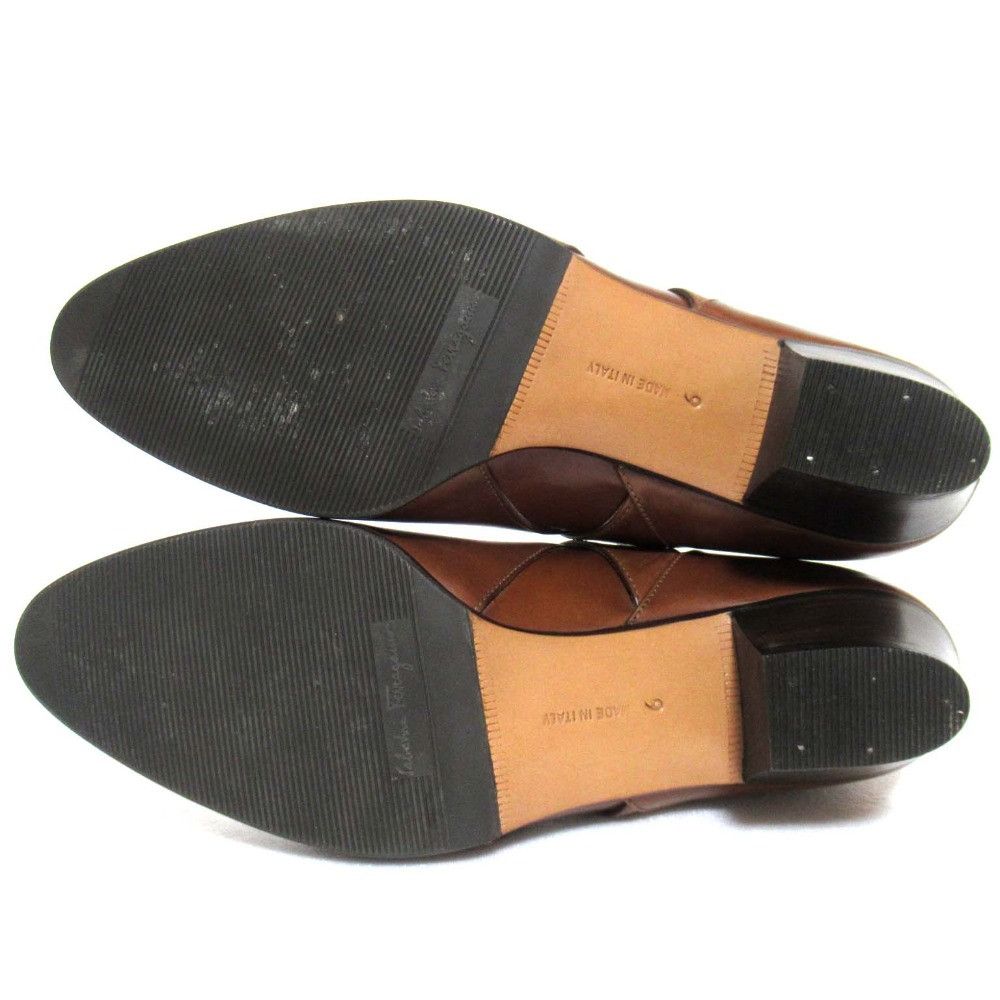 Salvatore Ferragamo Salvatore Ferragamo Salvatore Ferragamo Short Boots Jodhpur Boots Leather Shoes DUTY FREE for USA Size ONE SIZE - 8 Thumbnail