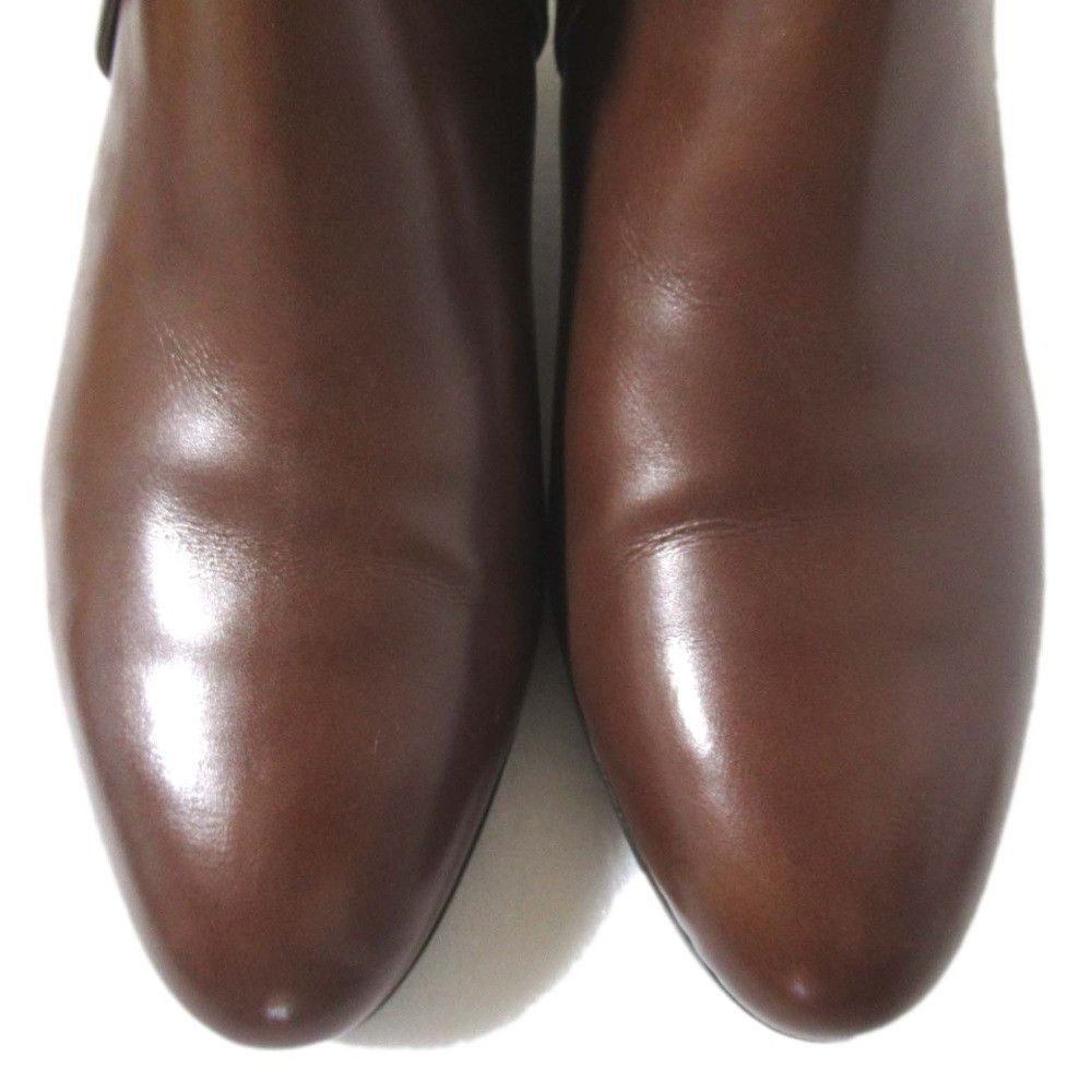 Salvatore Ferragamo Salvatore Ferragamo Salvatore Ferragamo Short Boots Jodhpur Boots Leather Shoes DUTY FREE for USA Size ONE SIZE - 5 Thumbnail