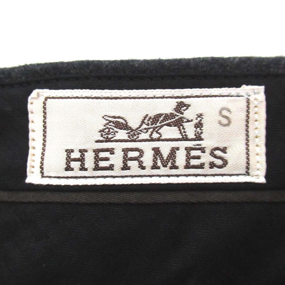 Hermes Hermes Hermes Wool Cashmere Blend Trousers Leather Pants DUTY FREE for USA Size ONE SIZE - 6 Thumbnail