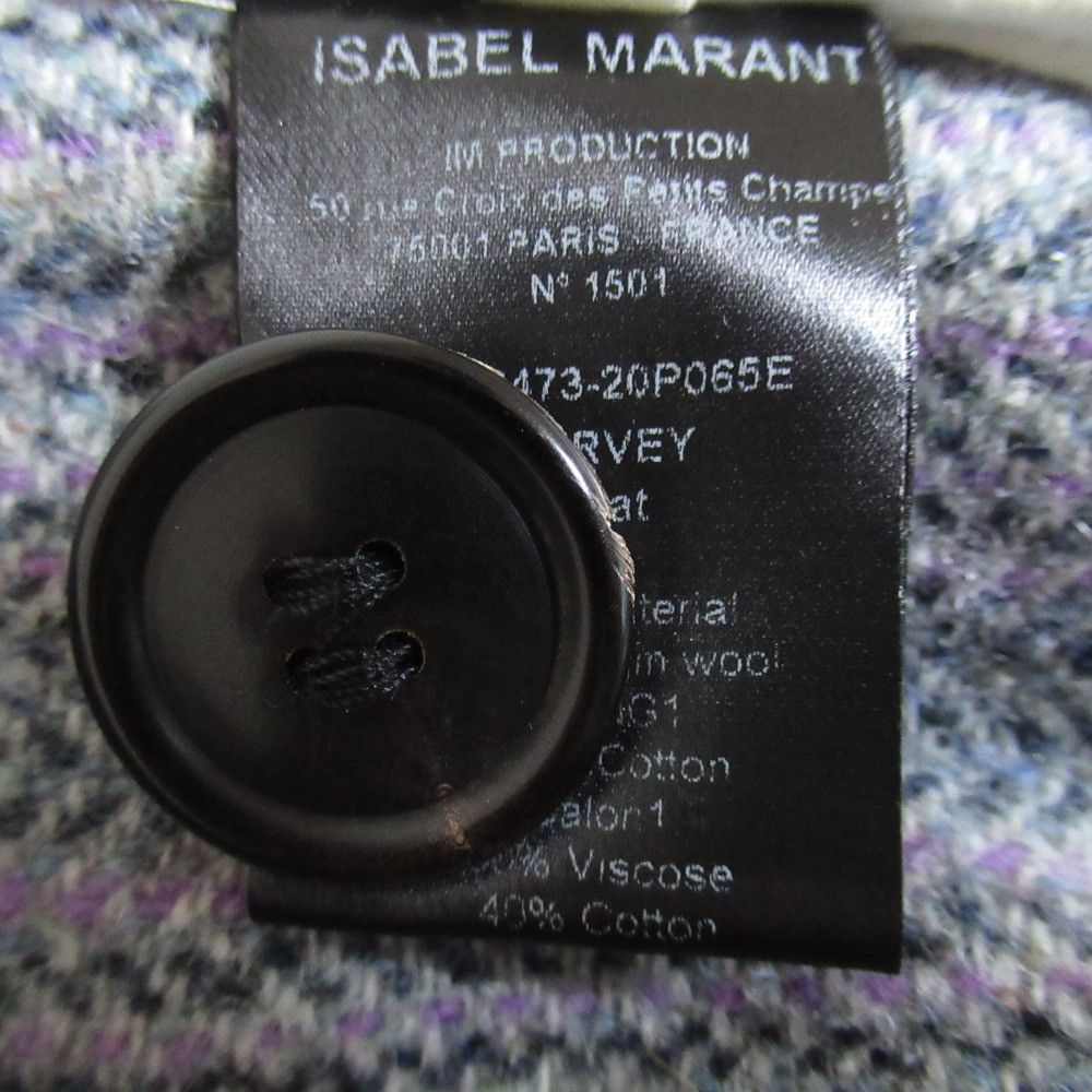 Other Other Isabel Marant Etoile Virgin Wool Tweed CPO Shirt Jacket Others Outerwear DUTY FREE for USA Size ONE SIZE - 6 Thumbnail