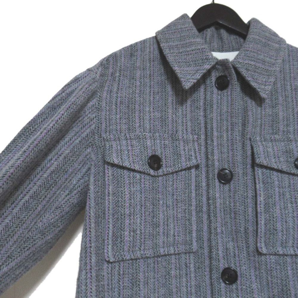 Other Other Isabel Marant Etoile Virgin Wool Tweed CPO Shirt Jacket Others Outerwear DUTY FREE for USA Size ONE SIZE - 3 Thumbnail