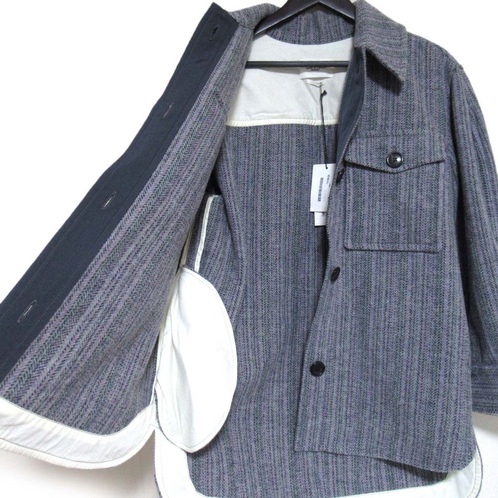Other Other Isabel Marant Etoile Virgin Wool Tweed CPO Shirt Jacket Others Outerwear DUTY FREE for USA Size ONE SIZE - 4 Thumbnail