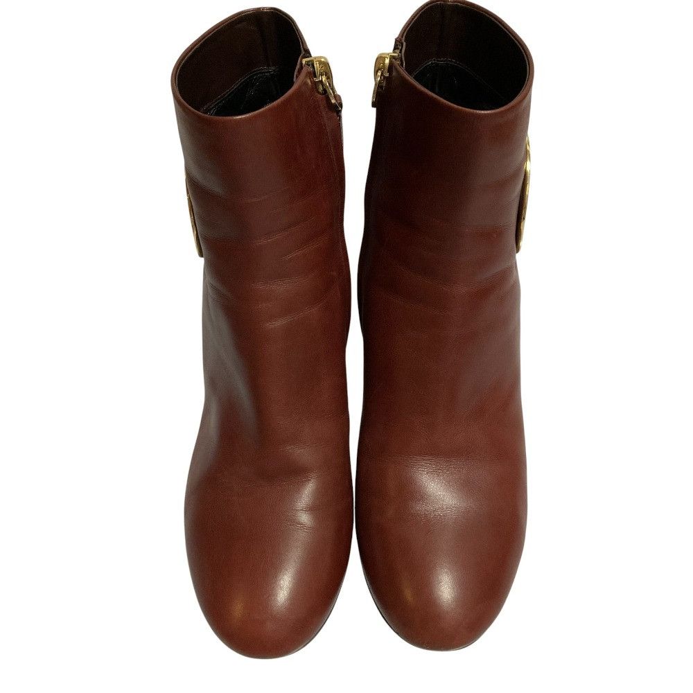Roger Vivier Roger Vivier Roger Vivier Circle Motif Leather Short Boots Leather Shoes DUTY FREE for USA Size ONE SIZE - 2 Thumbnail