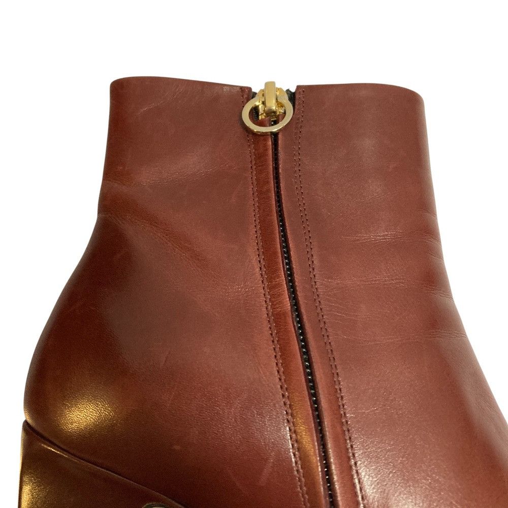 Roger Vivier Roger Vivier Roger Vivier Circle Motif Leather Short Boots Leather Shoes DUTY FREE for USA Size ONE SIZE - 10 Thumbnail