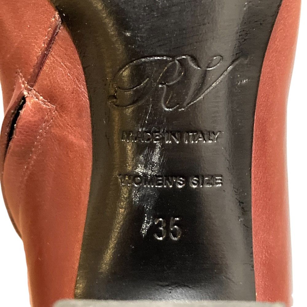 Roger Vivier Roger Vivier Roger Vivier Circle Motif Leather Short Boots Leather Shoes DUTY FREE for USA Size ONE SIZE - 5 Thumbnail