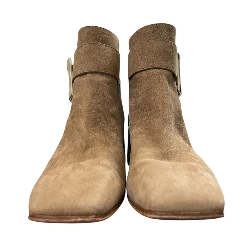 Roger Vivier Roger Vivier Roger Vivier So Vivier Suede Short Boots Suede Shoes DUTY FREE for USA Size ONE SIZE - 2 Thumbnail