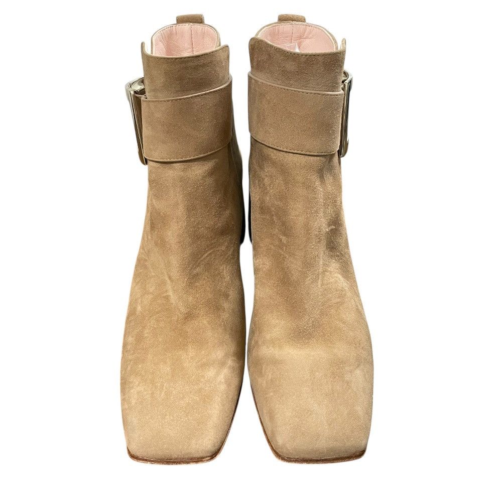 Roger Vivier Roger Vivier Roger Vivier So Vivier Suede Short Boots Suede Shoes DUTY FREE for USA Size ONE SIZE - 3 Thumbnail