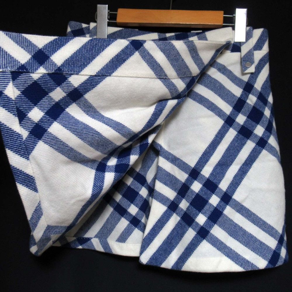 Burberry Burberry Burberry Check Wool Pleated Skirt Others Skirts 8077461 DUTY FREE for USA Size ONE SIZE - 3 Thumbnail