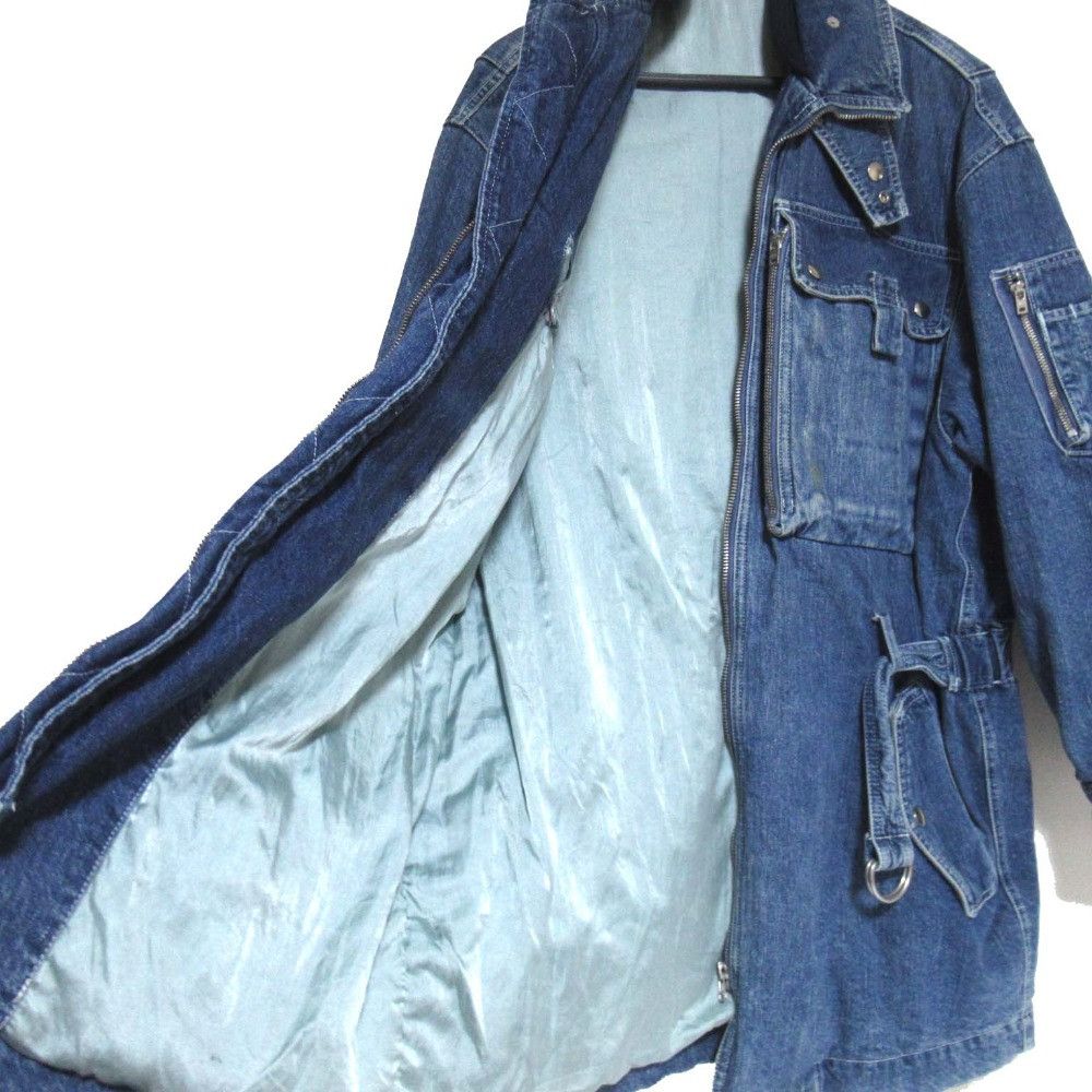 Issey Miyake Issey Miyake ISSEY MIYAKE DUETRIO Denim Padded Coat Denim Outerwear DUTY FREE for USA Size ONE SIZE - 5 Thumbnail