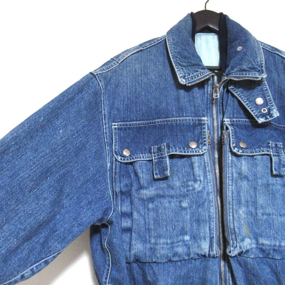 Issey Miyake Issey Miyake ISSEY MIYAKE DUETRIO Denim Padded Coat Denim Outerwear DUTY FREE for USA Size ONE SIZE - 3 Thumbnail