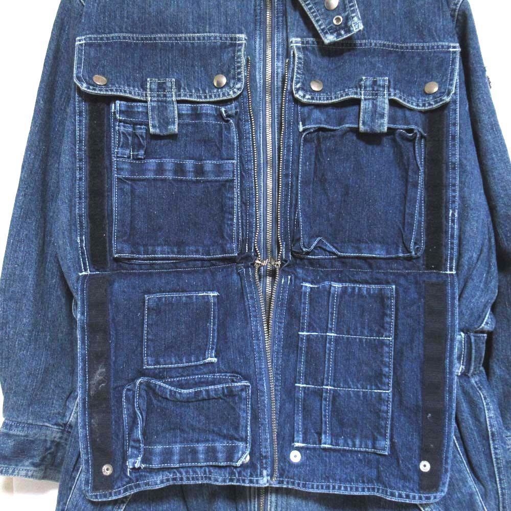 Issey Miyake Issey Miyake ISSEY MIYAKE DUETRIO Denim Padded Coat Denim Outerwear DUTY FREE for USA Size ONE SIZE - 4 Thumbnail