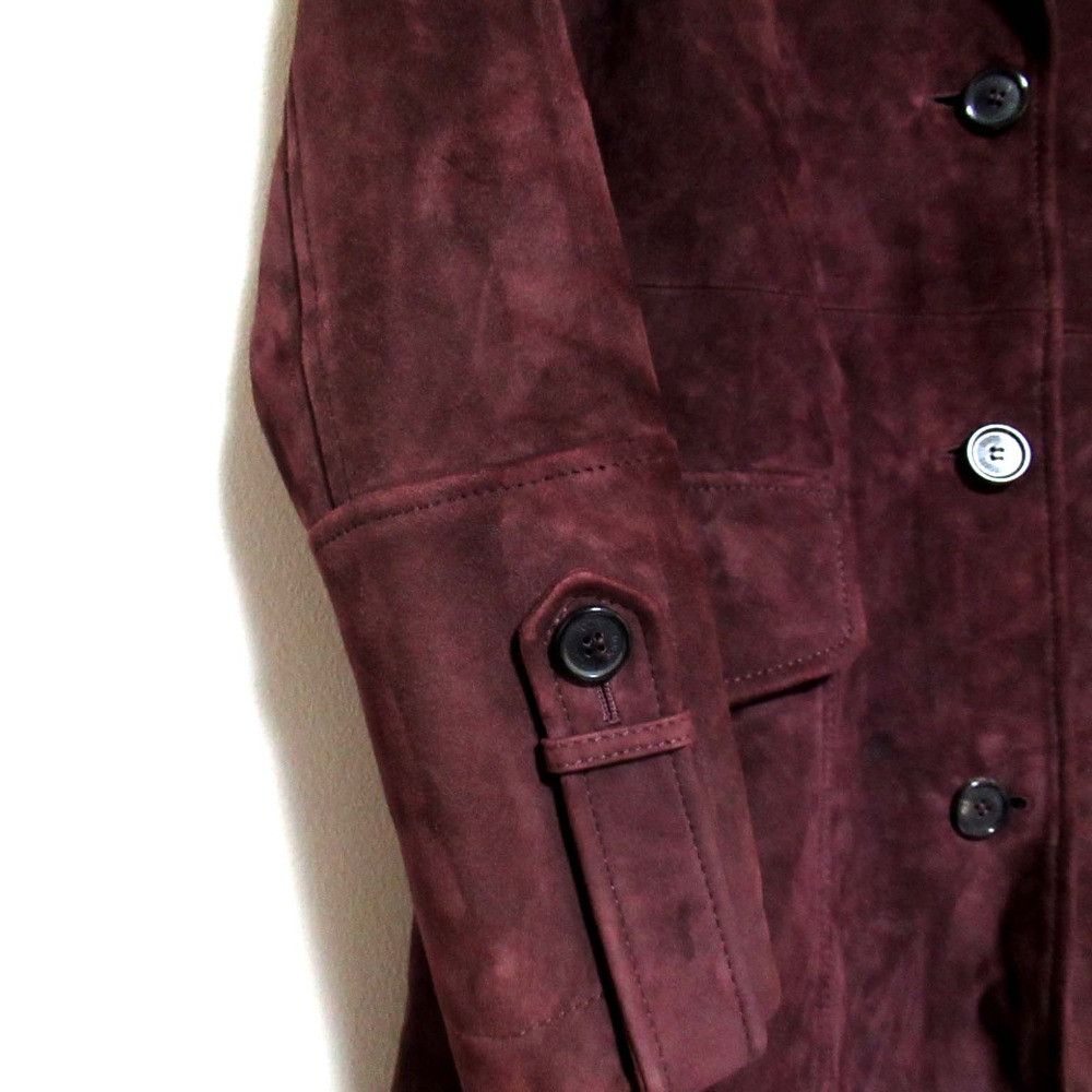 Tod's Tod's Tod's Suede Lamb Leather Trench Coat Suede Outerwear DUTY FREE for USA Size ONE SIZE - 7 Thumbnail