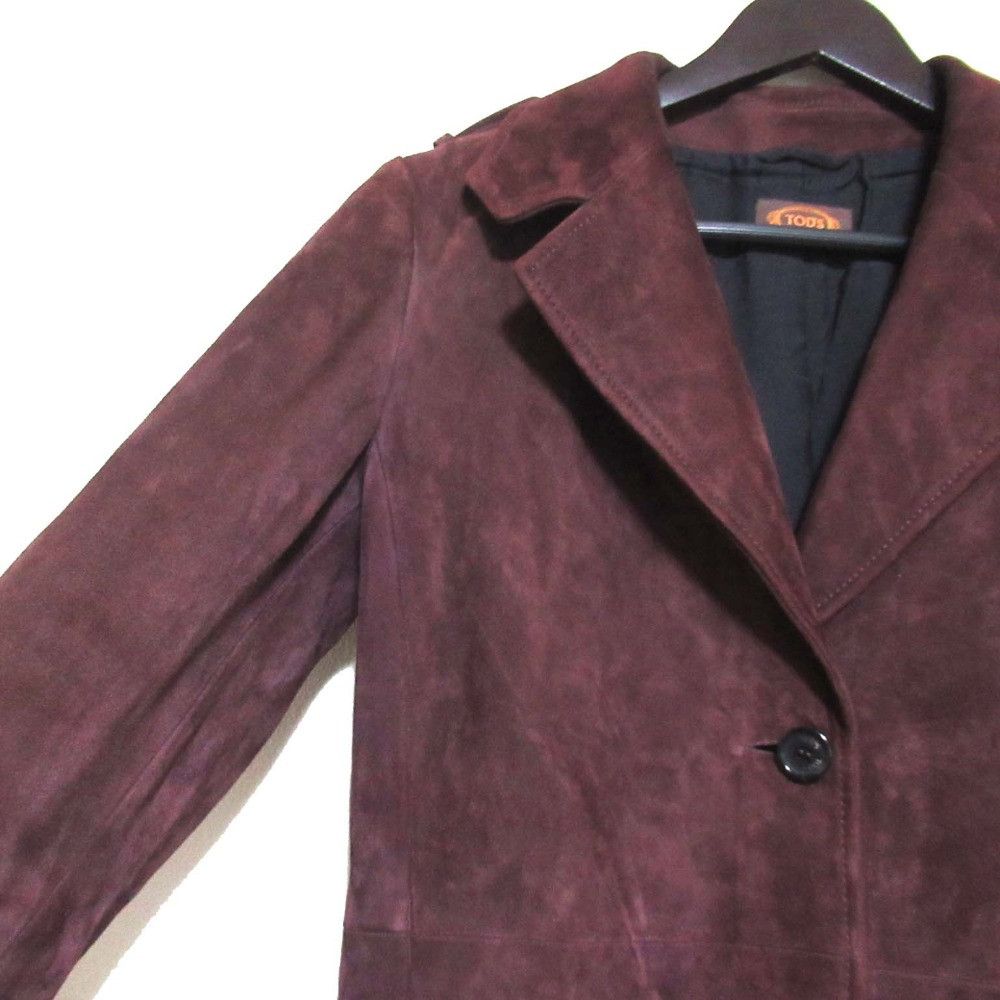Tod's Tod's Tod's Suede Lamb Leather Trench Coat Suede Outerwear DUTY FREE for USA Size ONE SIZE - 3 Thumbnail