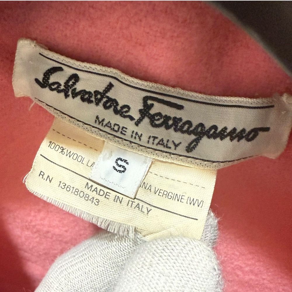 Salvatore Ferragamo Salvatore Ferragamo Salvatore Ferragamo Vintage Wool Coat Others Outerwear DUTY FREE for USA Size ONE SIZE - 8 Thumbnail