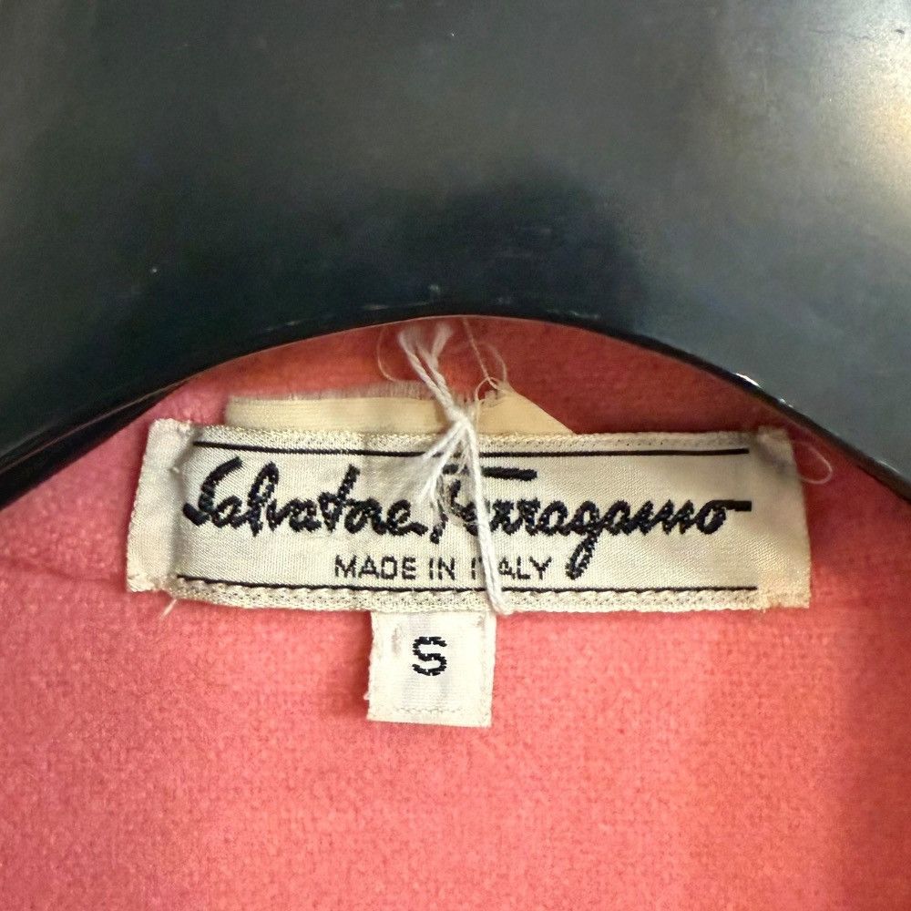 Salvatore Ferragamo Salvatore Ferragamo Salvatore Ferragamo Vintage Wool Coat Others Outerwear DUTY FREE for USA Size ONE SIZE - 7 Thumbnail