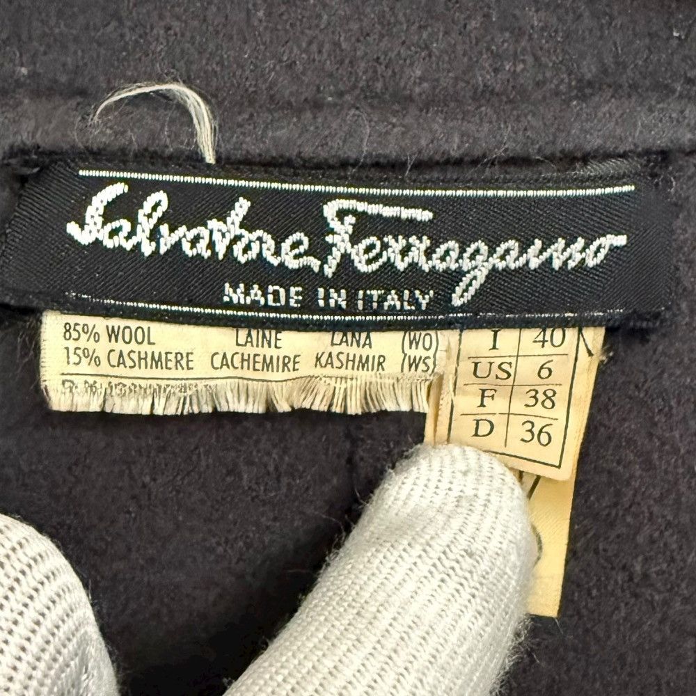 Salvatore Ferragamo Salvatore Ferragamo Salvatore Ferragamo Gancini Cashmere Blend Coat Others Outerwear DUTY FREE for USA Size ONE SIZE - 7 Thumbnail