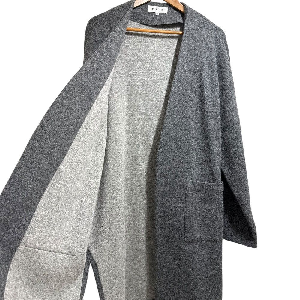 Other Other ENFOLD Open Front Double Face Knit Coat Others Outerwear DUTY FREE for USA Size ONE SIZE - 3 Thumbnail