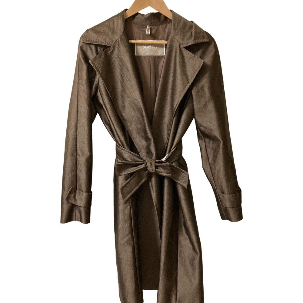 Max Mara MaxMara Max Mara CITY Long Coat Others Outerwear DUTY FREE for USA Size ONE SIZE - 4 Thumbnail
